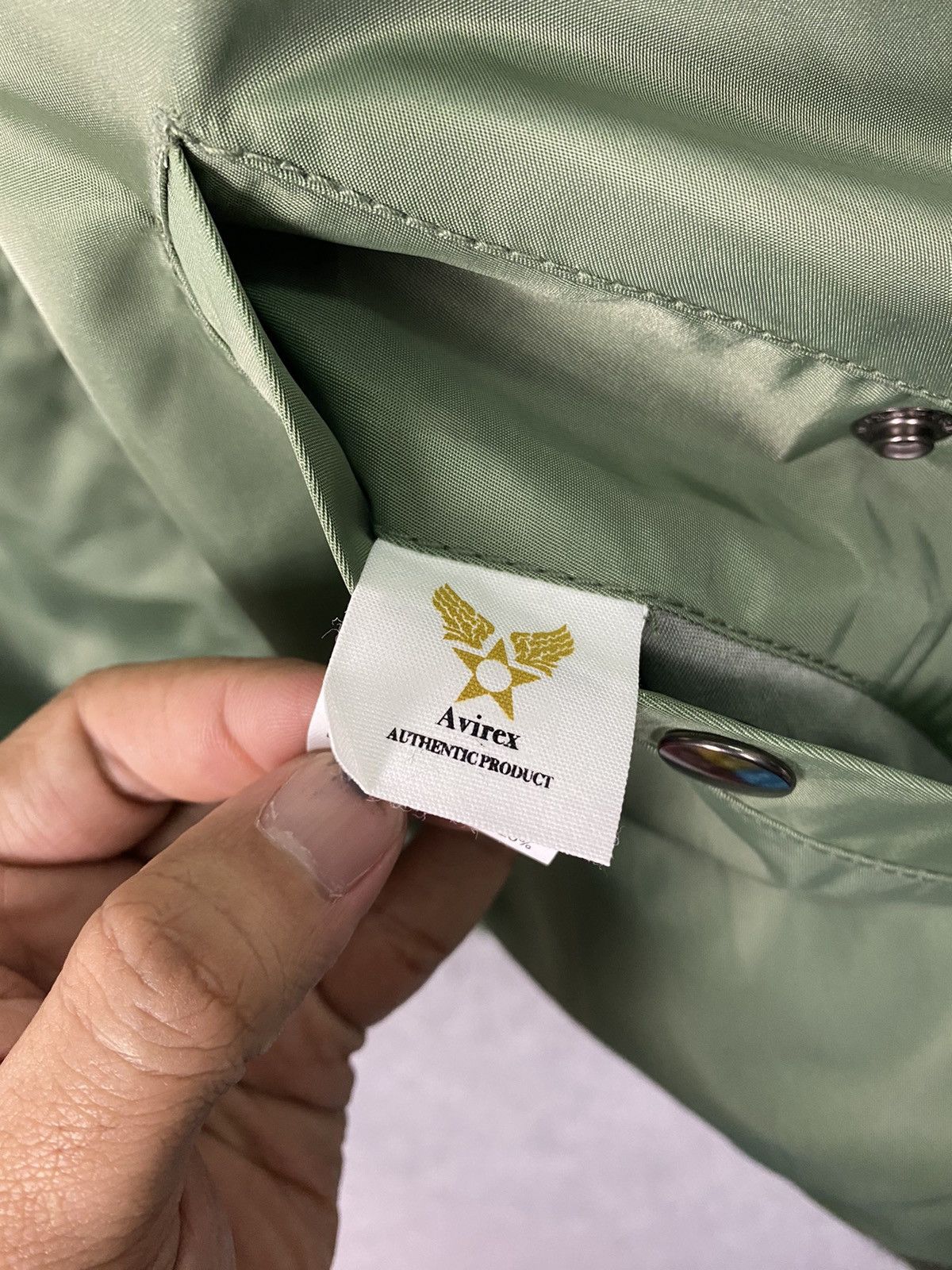 Avirex Vintage Avirex Flight Jacket USAF MA-1 Design Military Size US L / EU 52-54 / 3 - 6 Thumbnail