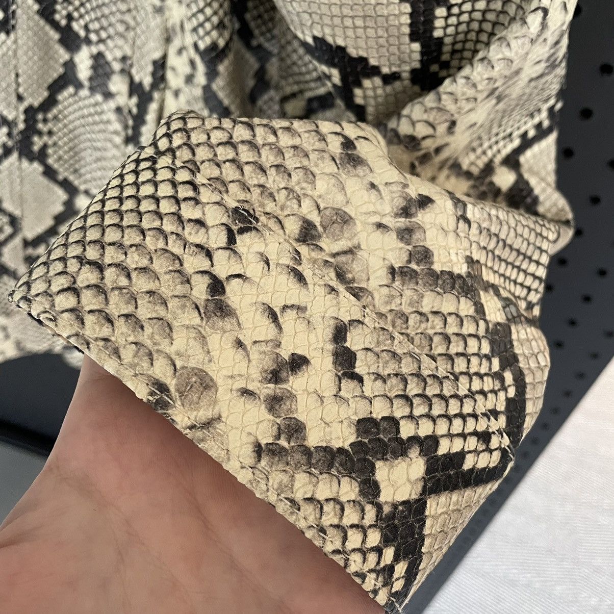 Alyx $2915 Alyx Snakeskin Embossed Leather Jacket, M-L Size US L / EU 52-54 / 3 - 6 Thumbnail