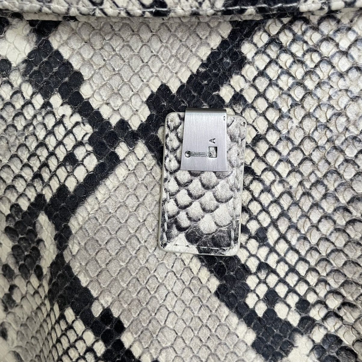 Alyx $2915 Alyx Snakeskin Embossed Leather Jacket, M-L Size US L / EU 52-54 / 3 - 7 Thumbnail