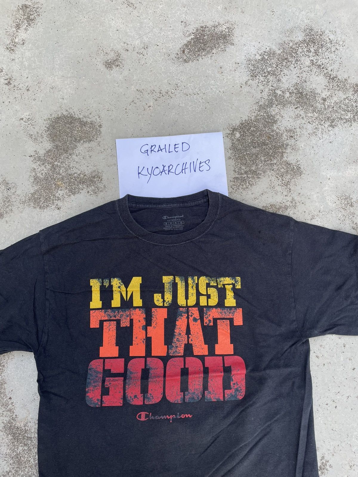 Champion CHAMPION SPELL OUT TEE Size US M / EU 48-50 / 2 - 2 Thumbnail