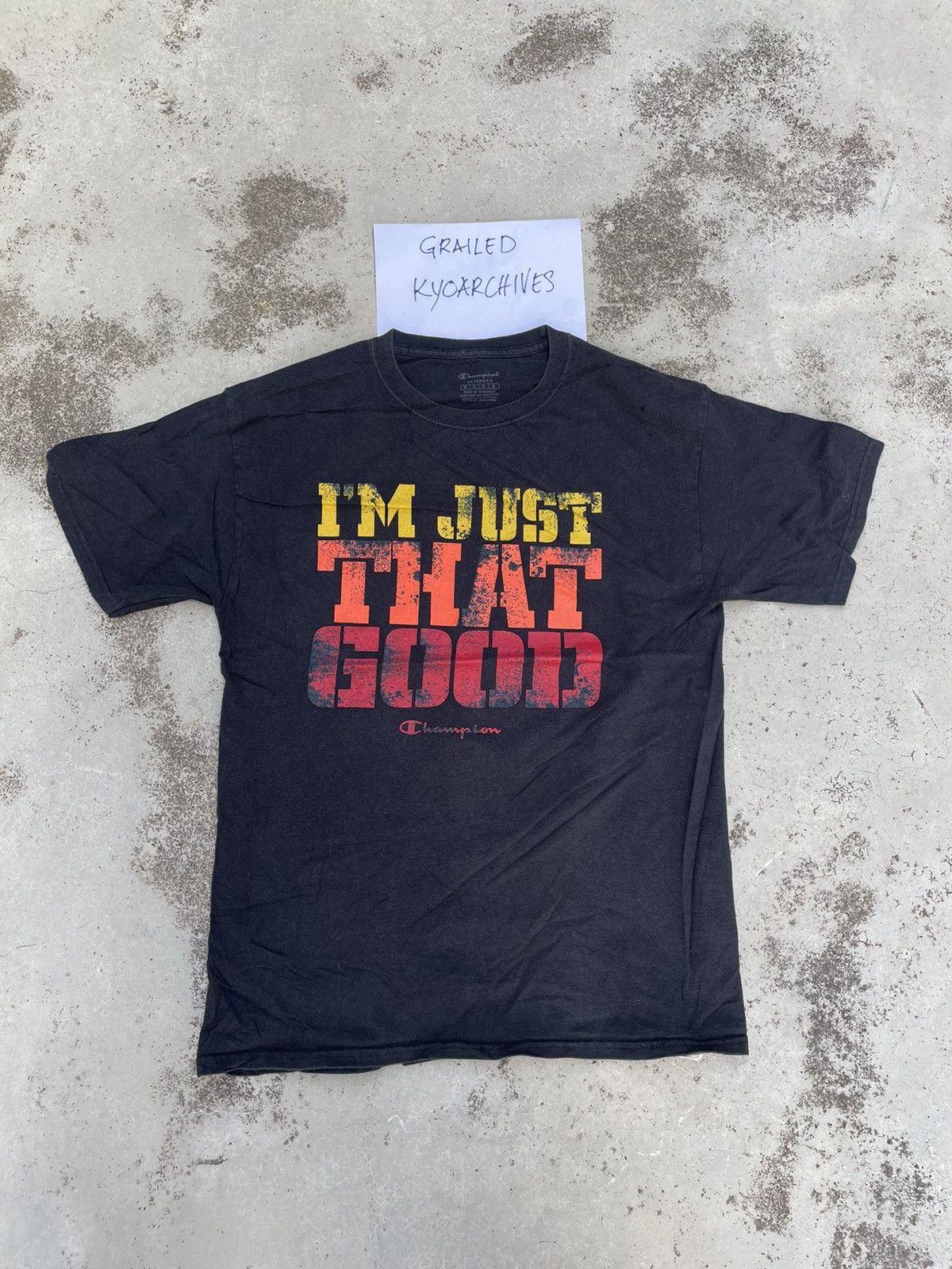 Champion CHAMPION SPELL OUT TEE Size US M / EU 48-50 / 2 - 1 Thumbnail