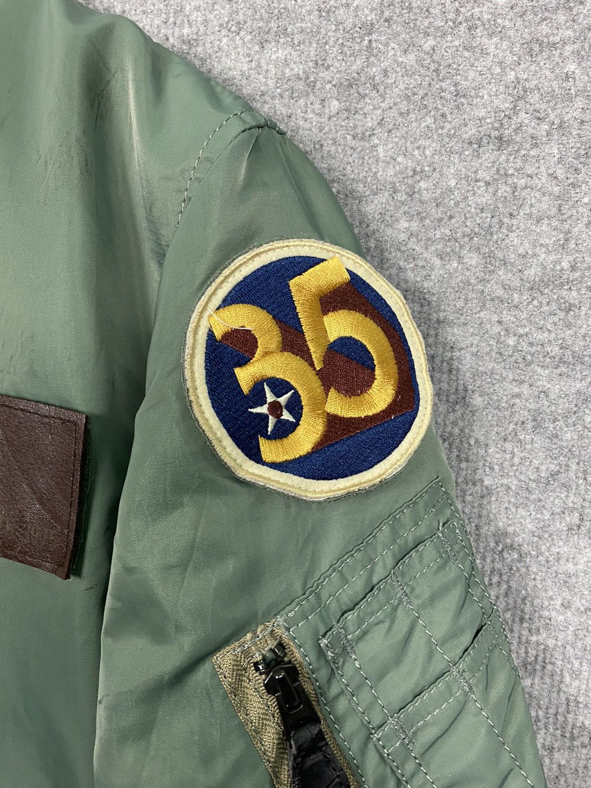 Avirex Vintage Avirex MA-1 Flight Jacket USAF Anniversery 35 Year Size US M / EU 48-50 / 2 - 5 Thumbnail