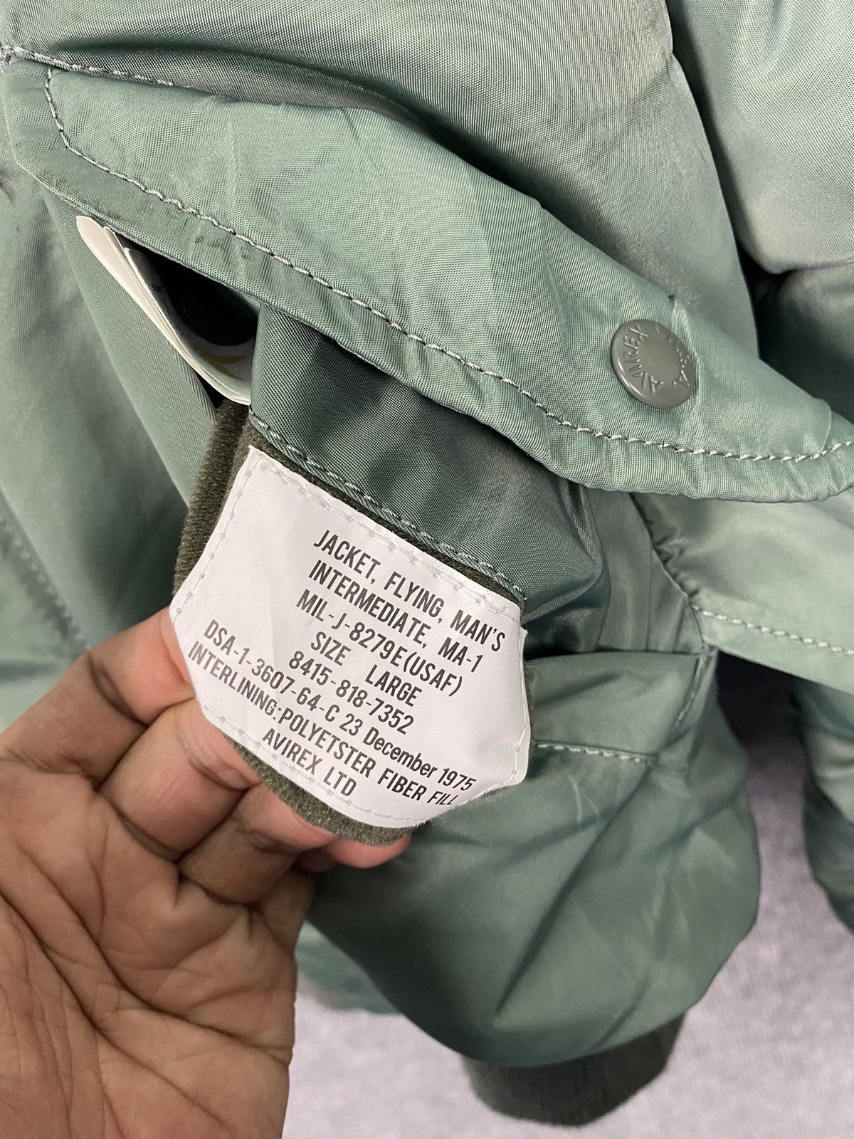Avirex Vintage Avirex MA-1 Flight Jacket USAF Anniversery 35 Year Size US M / EU 48-50 / 2 - 3 Thumbnail