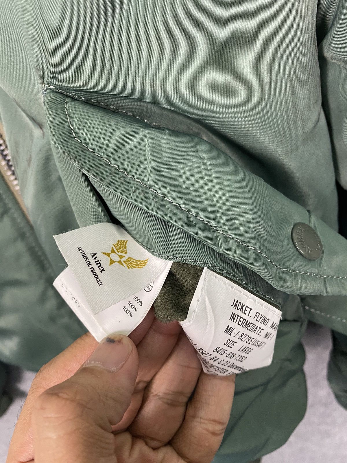 Avirex Vintage Avirex MA-1 Flight Jacket USAF Anniversery 35 Year Size US M / EU 48-50 / 2 - 7 Thumbnail