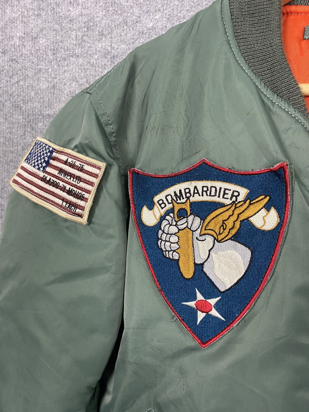 Avirex Vintage Avirex MA-1 Flight Jacket USAF Anniversery 35 Year Size US M / EU 48-50 / 2 - 4 Thumbnail