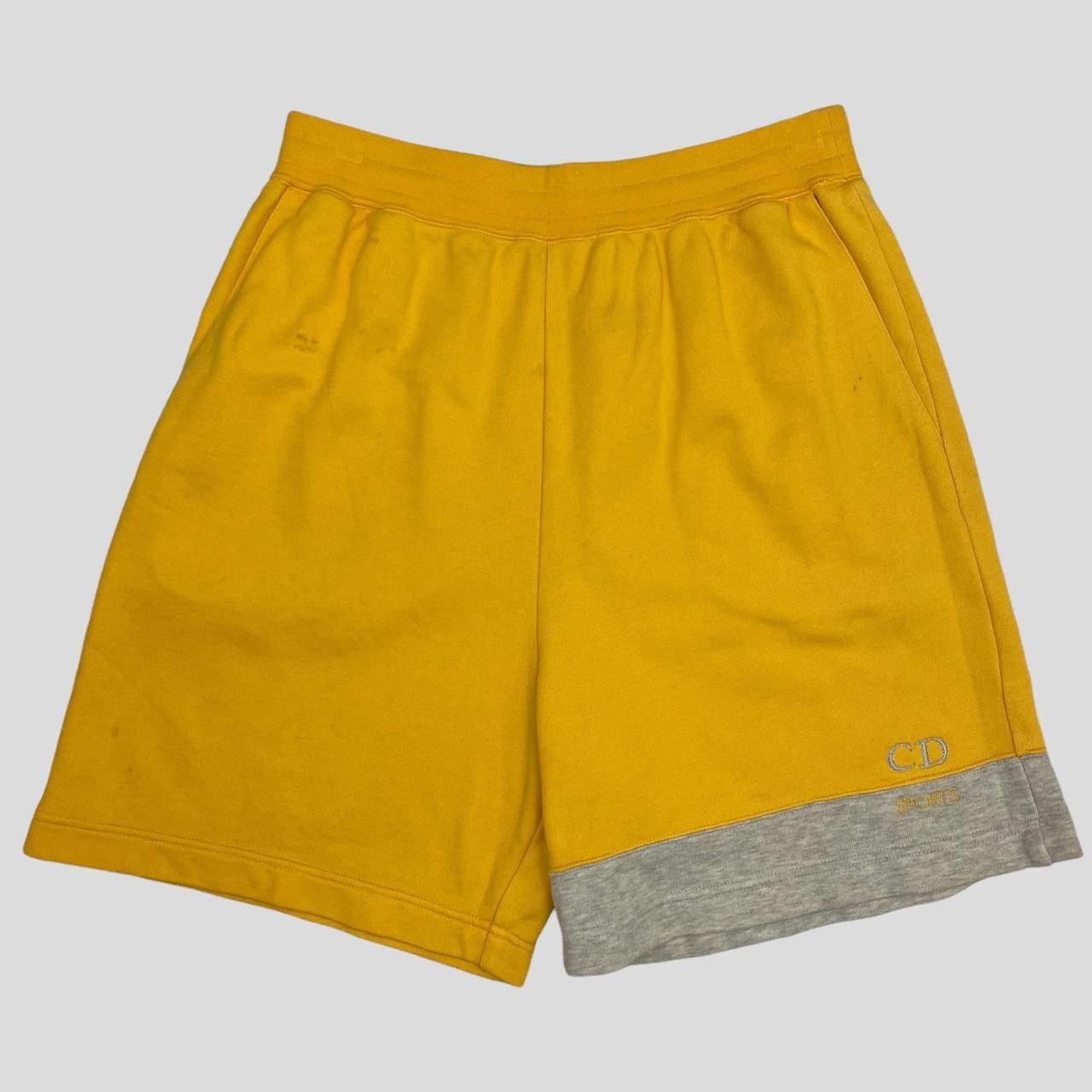 Dior Christian Dior Sports Cotton Logo Shorts - M Size US 32 / EU 48 - 1 Thumbnail