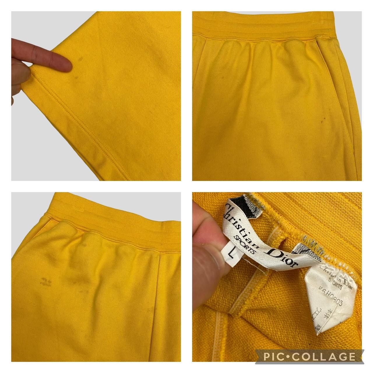 Dior Christian Dior Sports Cotton Logo Shorts - M Size US 32 / EU 48 - 4 Thumbnail