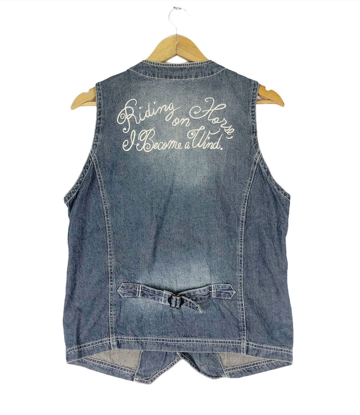 Von Dutch ⚡️VON DUTCH Jeans Indigo Vest Button Size US M / EU 48-50 / 2 - 10 Thumbnail