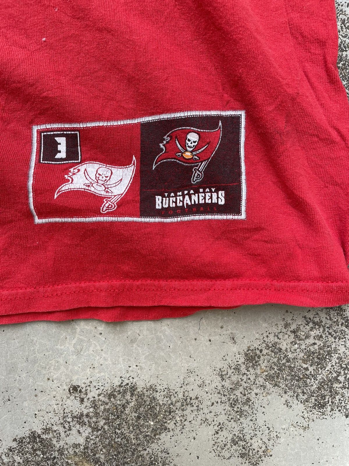 Majestic × NFL BUCCANEERS FOOTBALL NO 3 TEE Size US XXL / EU 58 / 5 - 5 Thumbnail
