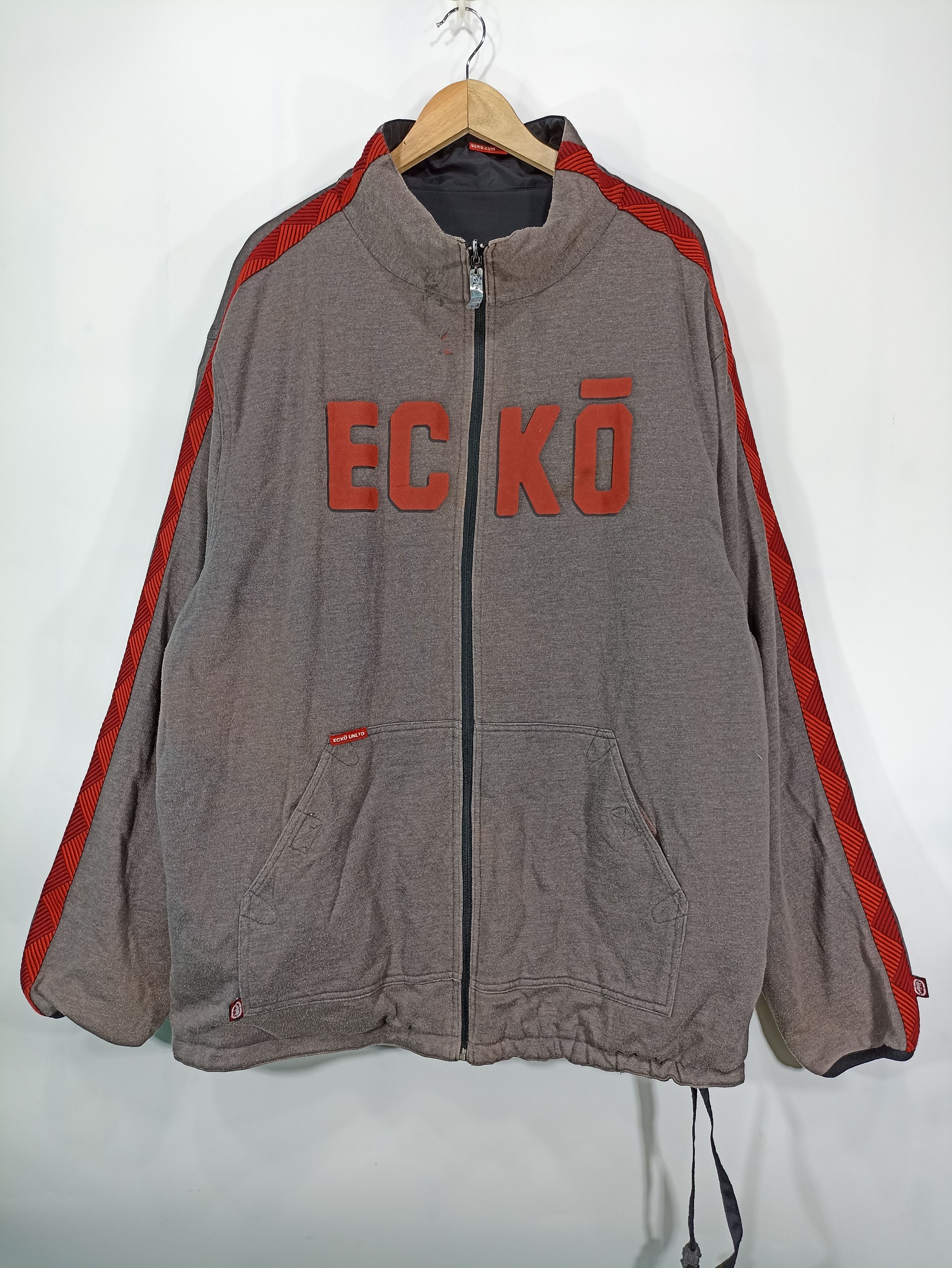 image of Ecko Unltd Vintage Ecko Reversible Jacket, Men's (Size 2XL)