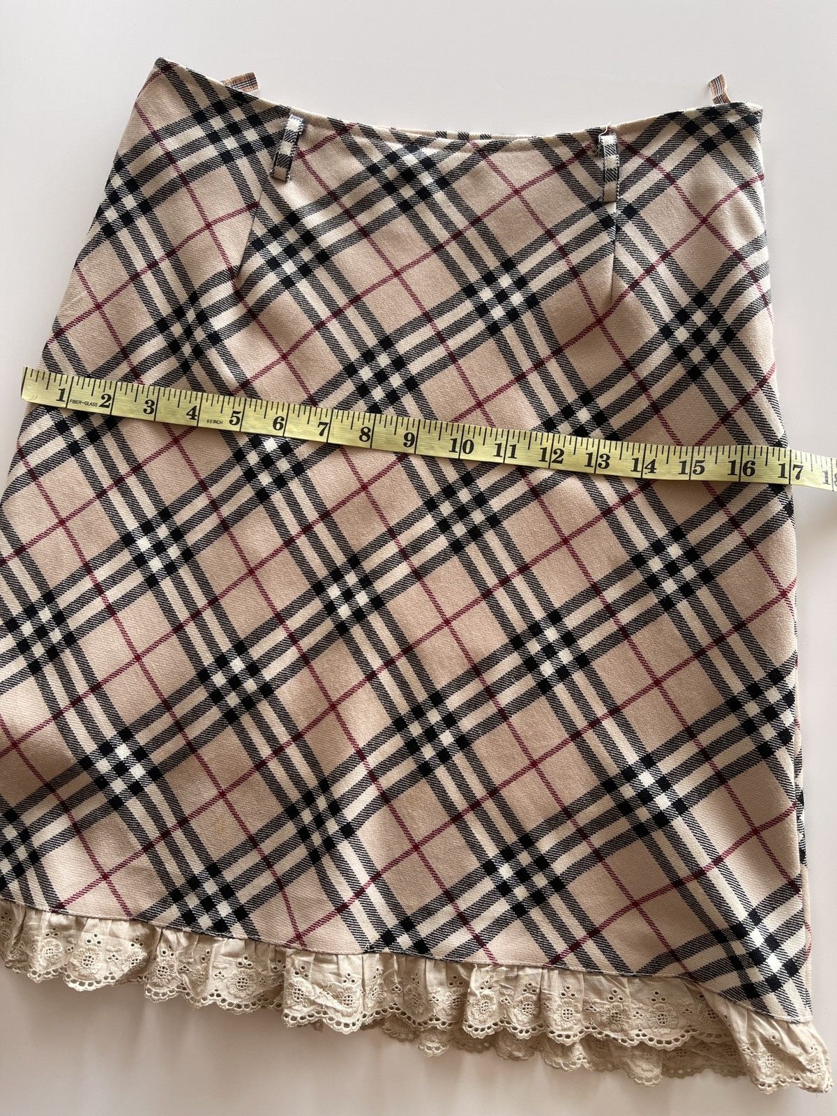 Burberry Burberrys Nova Checked Skirt Size 28" / US 6 / IT 42 - 13 Thumbnail