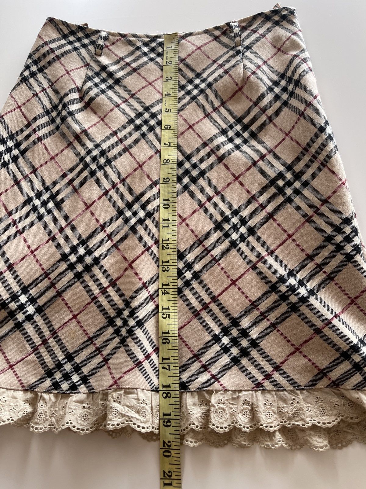 Burberry Burberrys Nova Checked Skirt Size 28" / US 6 / IT 42 - 12 Thumbnail
