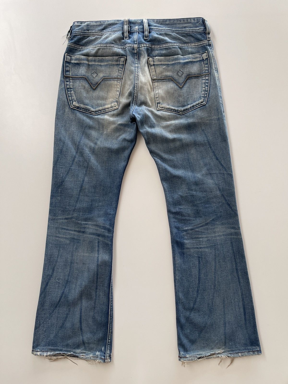 Diesel Diesel Italy Rusty Flare Denim Size US 31 - 6 Thumbnail