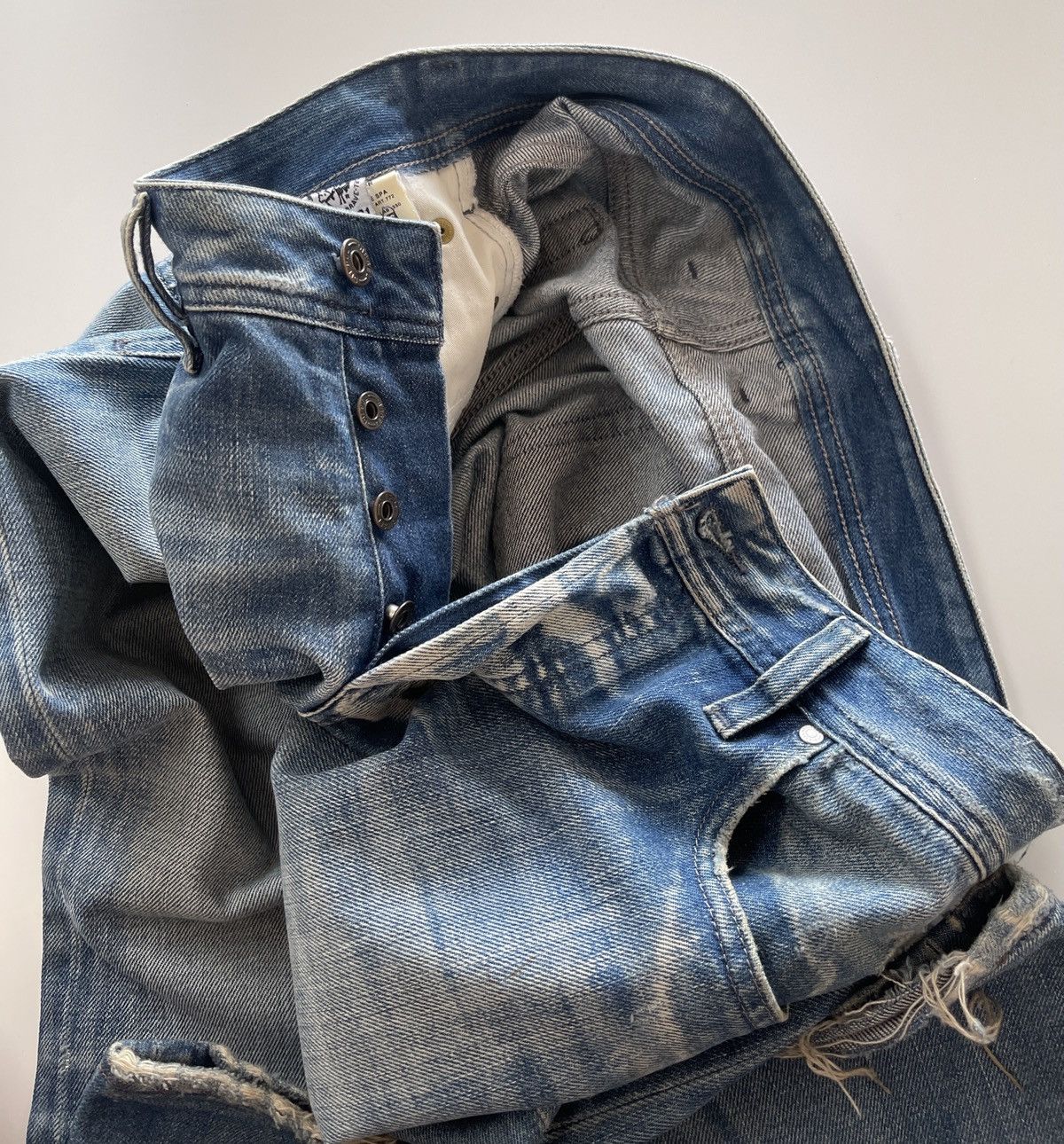 Diesel Diesel Italy Rusty Flare Denim Size US 31 - 13 Thumbnail