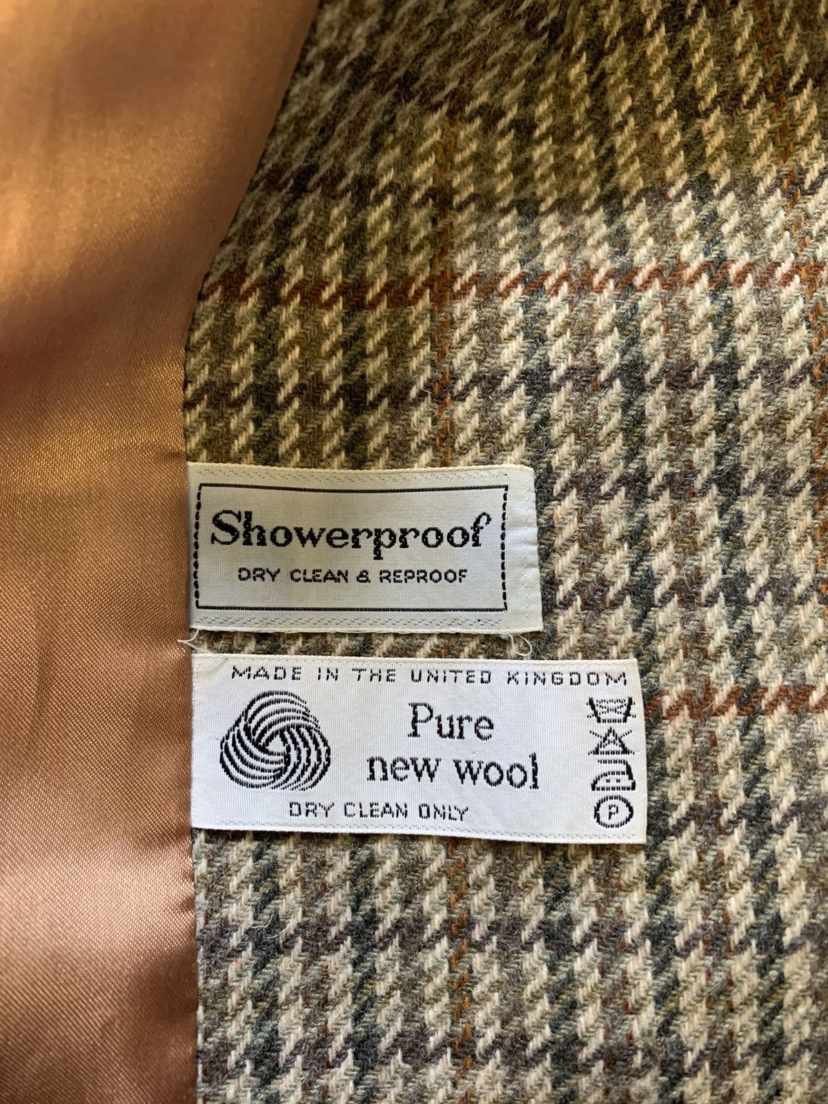 Aquascutum × Vintage Aquascutum Vintage Wool Coat Monogram Cotton Y2K USA Size L / US 10 / IT 46 - 7 Thumbnail