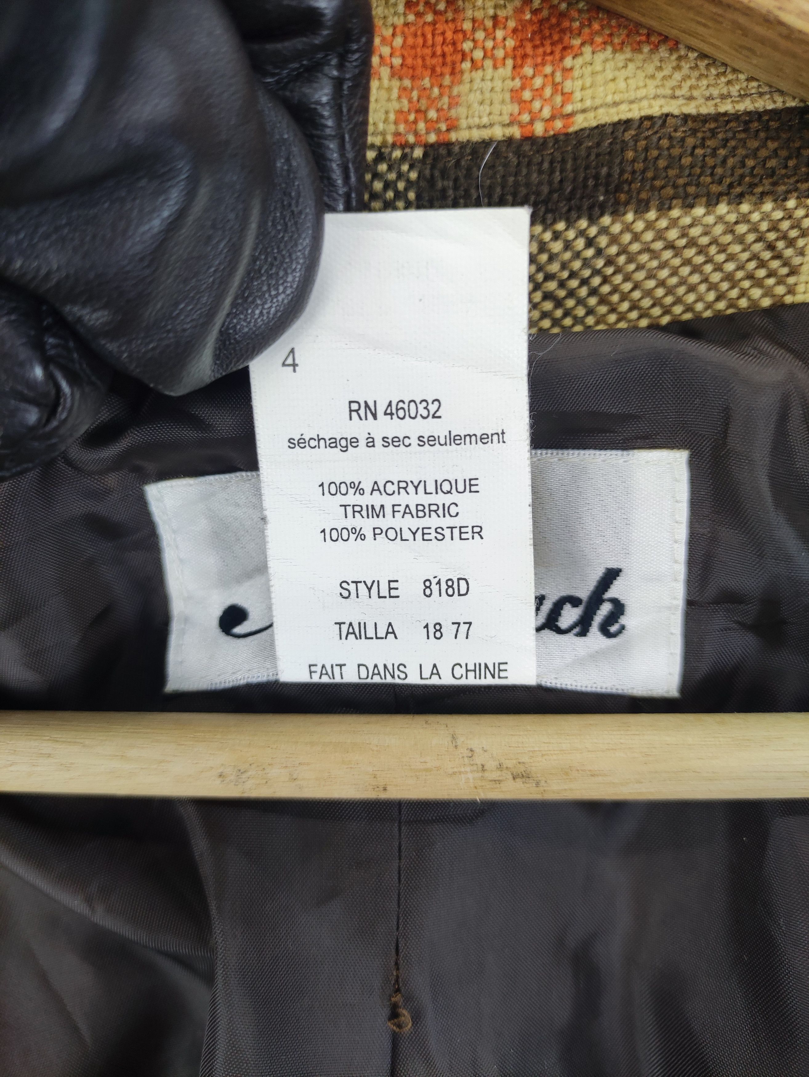 Japanese Brand Vintage Jacket N Touch Like Nova Check Button Up Size XXL / US 16-18 / IT 52-54 - 4 Thumbnail