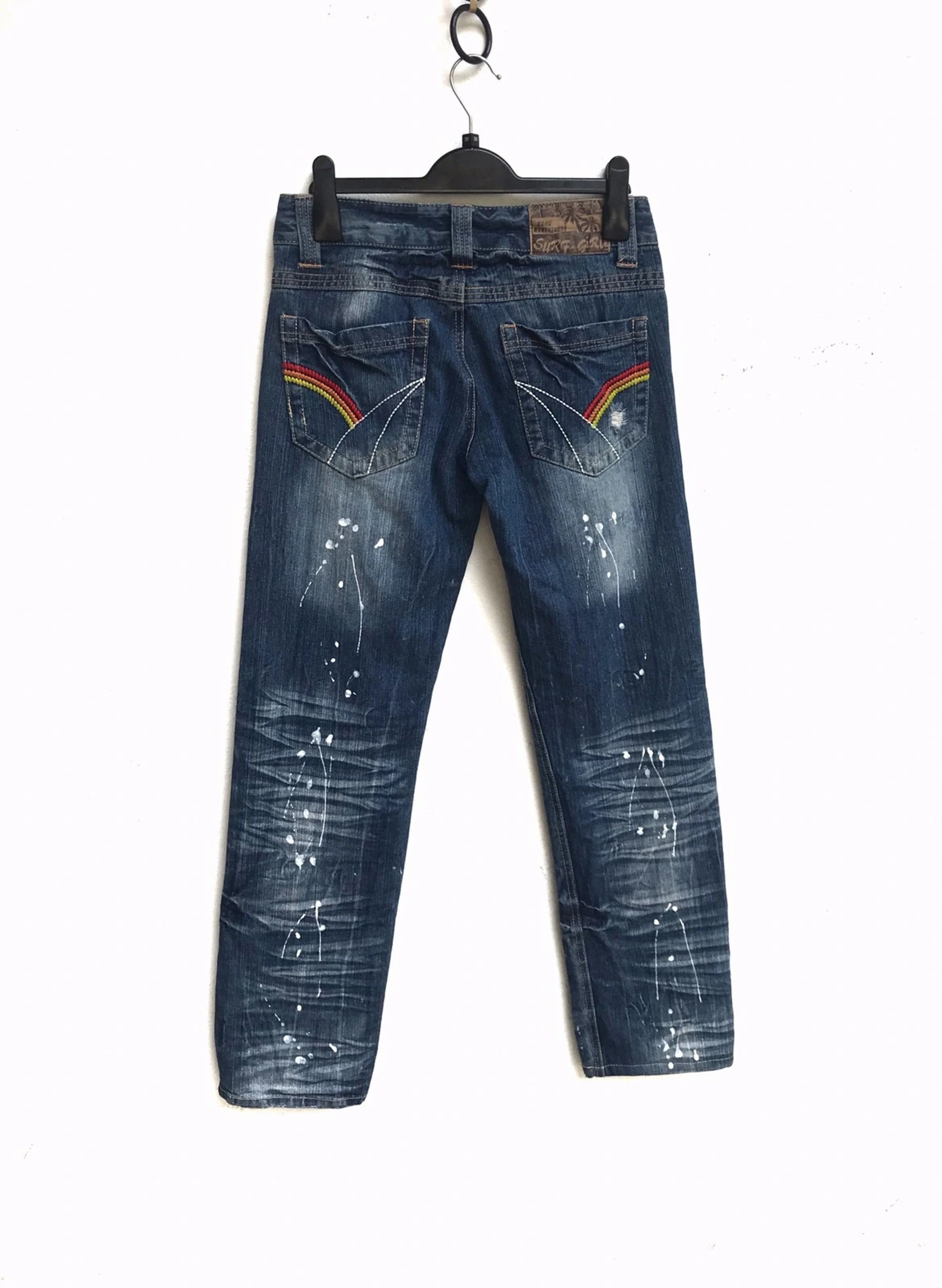 Japanese Brand Love Sunset Beach Styles Jeans Size US 28 / EU 44 - 2 Thumbnail