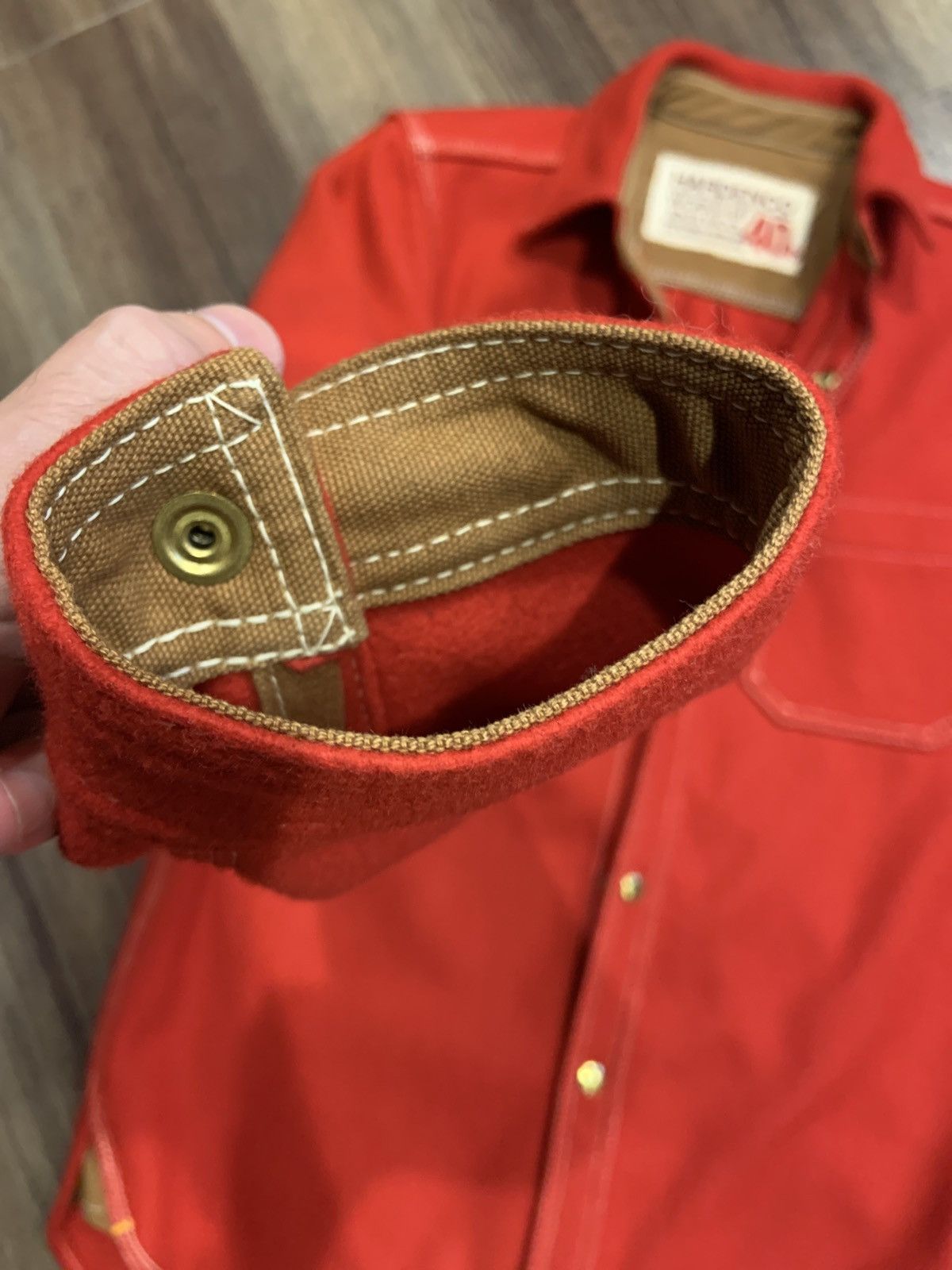 HARDENCO Rare HARDENCO 100% Cardinal Wool Workshirt Size US M / EU 48-50 / 2 - 4 Thumbnail