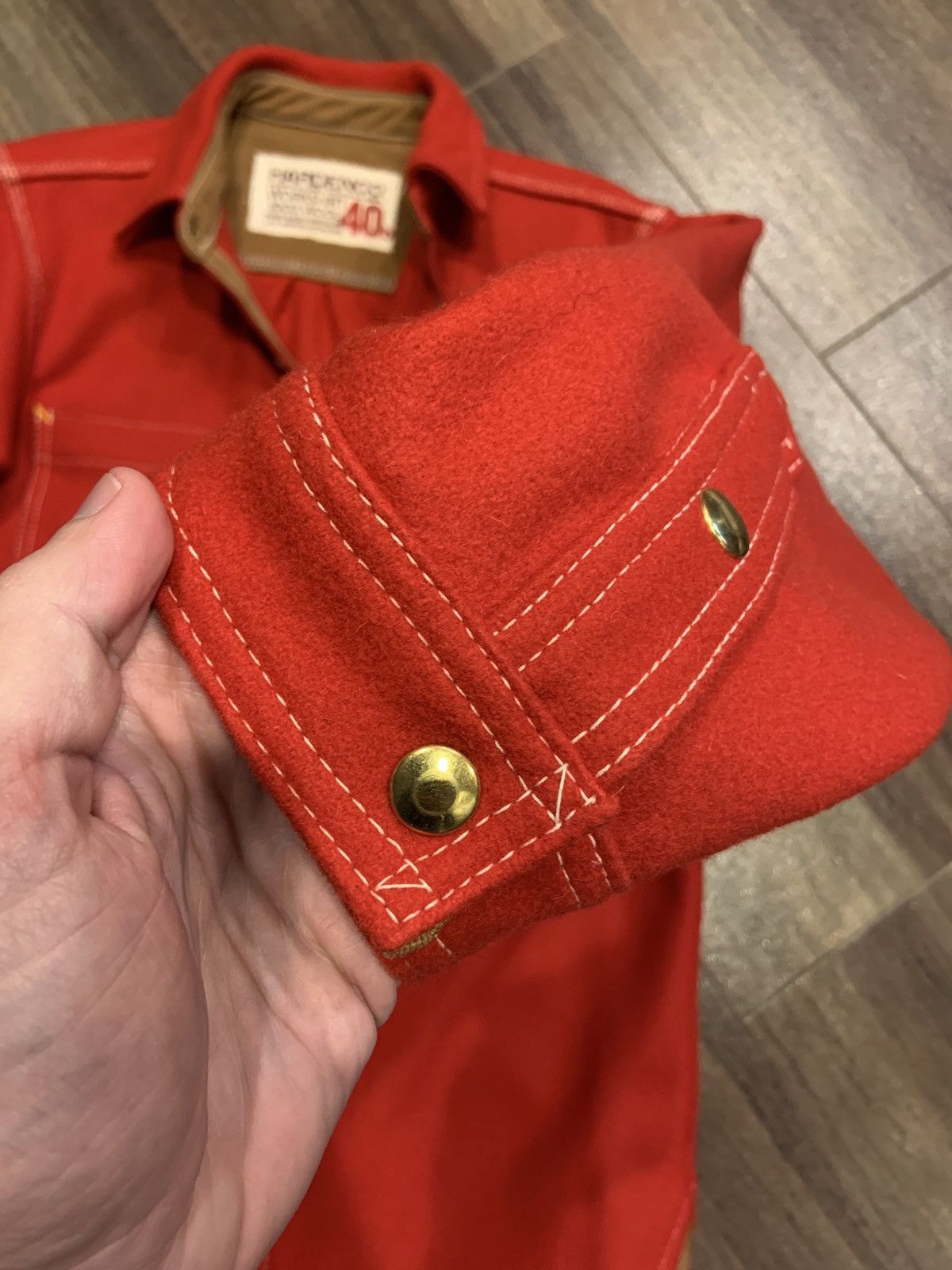 HARDENCO Rare HARDENCO 100% Cardinal Wool Workshirt Size US M / EU 48-50 / 2 - 3 Thumbnail