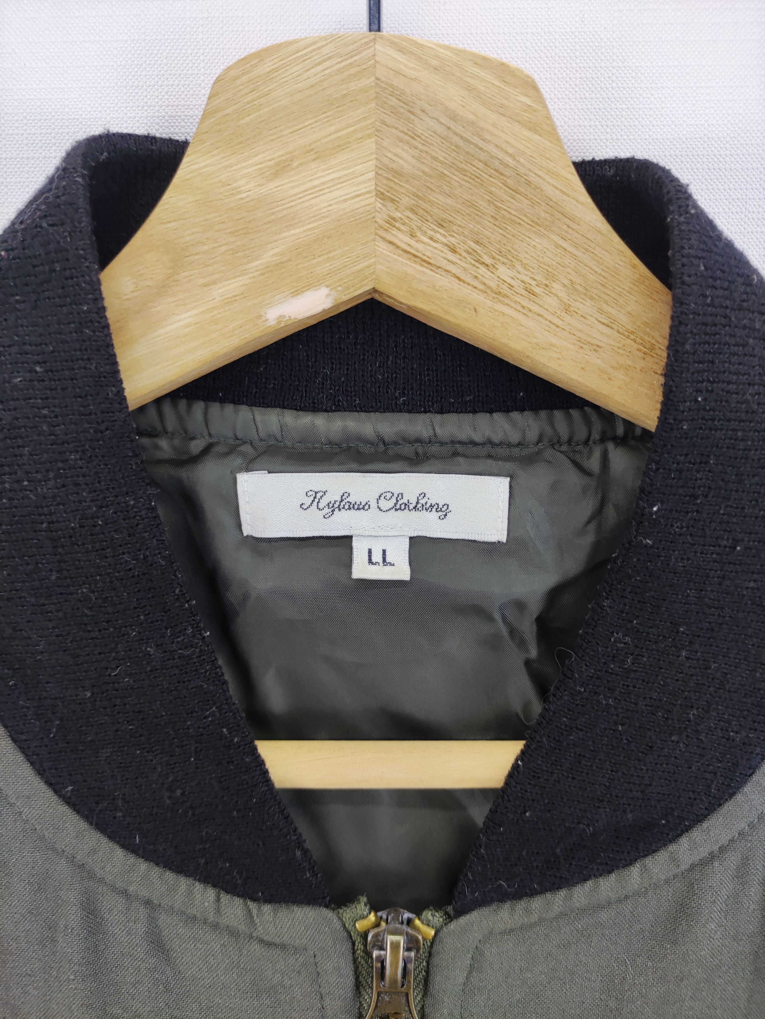 Vintage Vintage Jacket Bomber Style Zipper By Nylaus Clothing Size US L / EU 52-54 / 3 - 3 Thumbnail