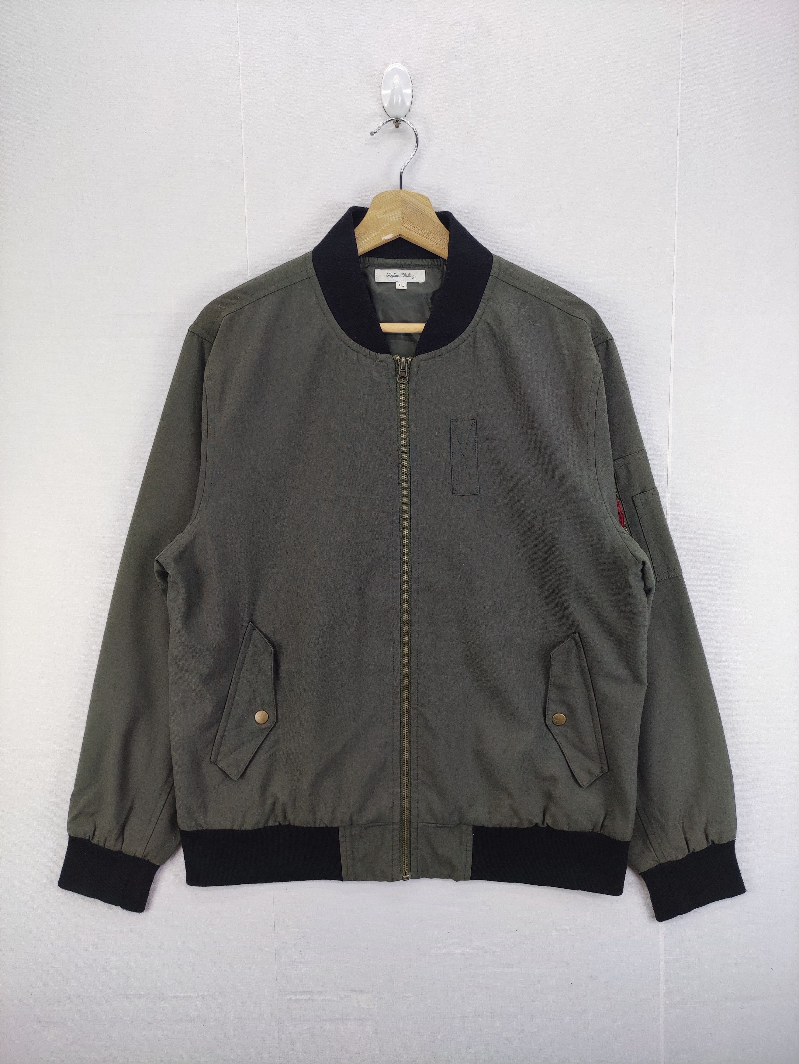 Vintage Vintage Jacket Bomber Style Zipper By Nylaus Clothing Size US L / EU 52-54 / 3 - 1 Thumbnail