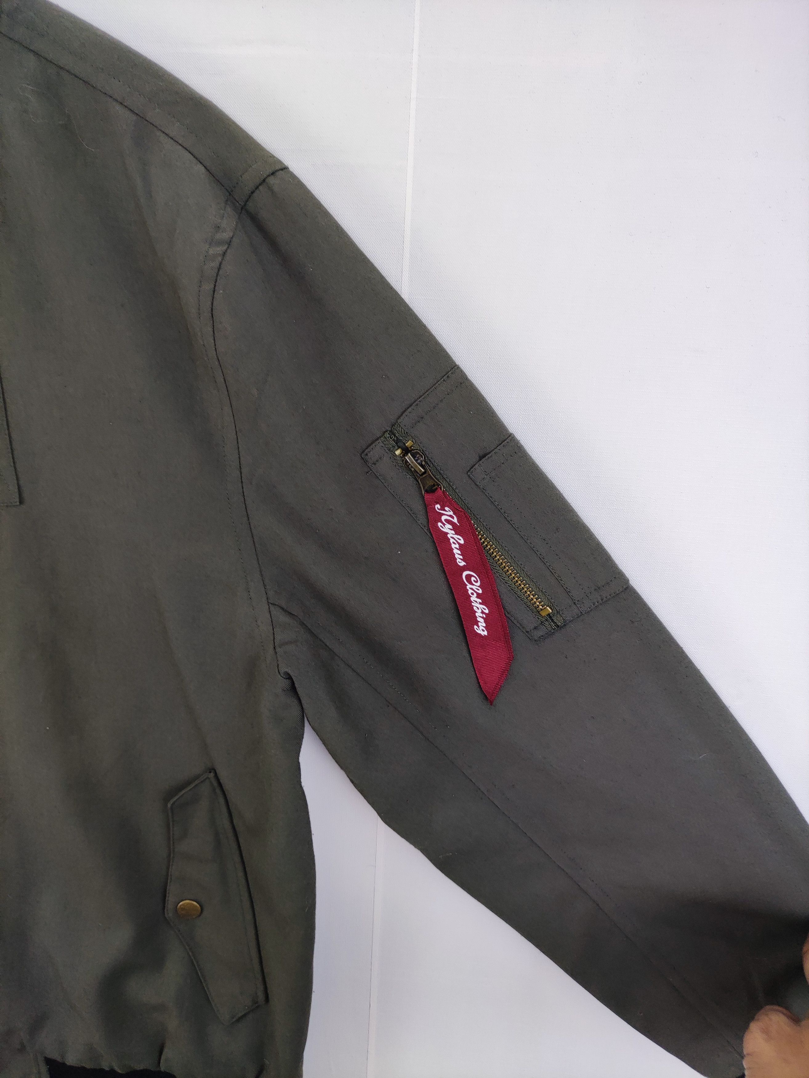 Vintage Vintage Jacket Bomber Style Zipper By Nylaus Clothing Size US L / EU 52-54 / 3 - 2 Thumbnail