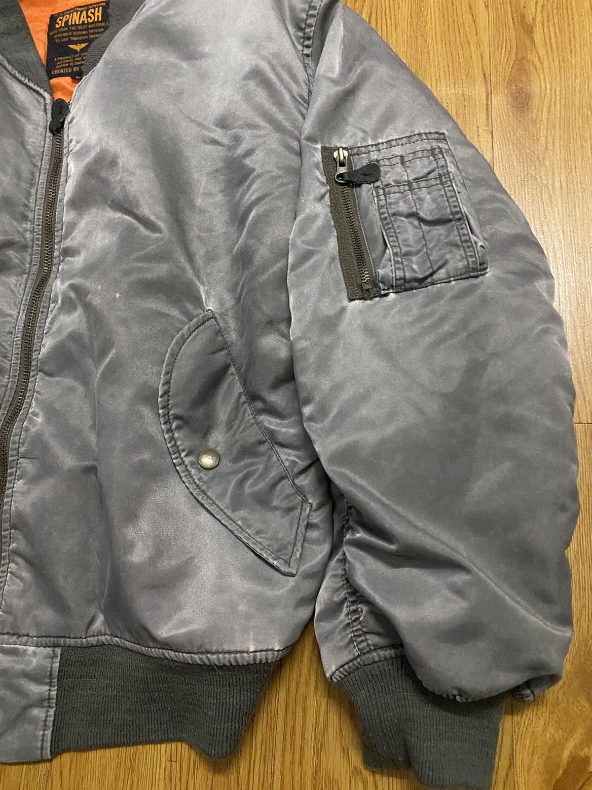 Japanese Brand Spinash M1 bomber jacket Size US L / EU 52-54 / 3 - 4 Thumbnail