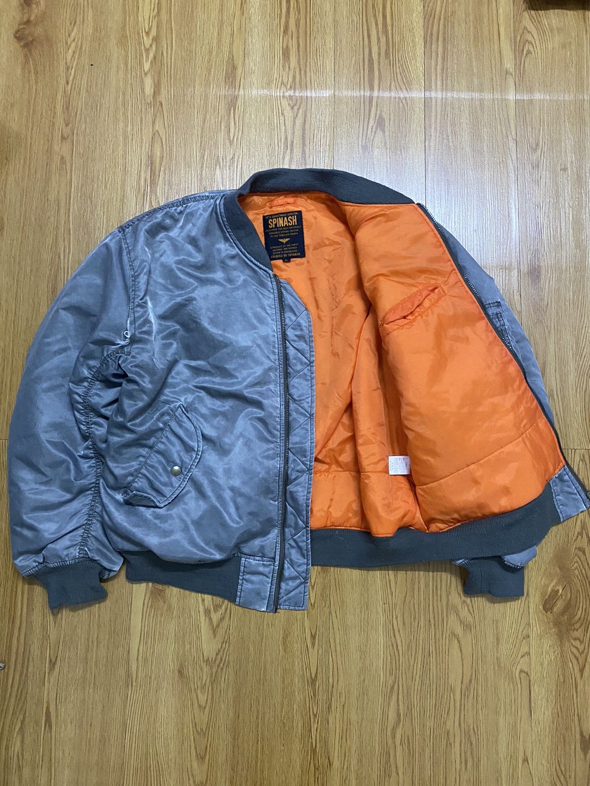 Japanese Brand Spinash M1 bomber jacket Size US L / EU 52-54 / 3 - 3 Thumbnail