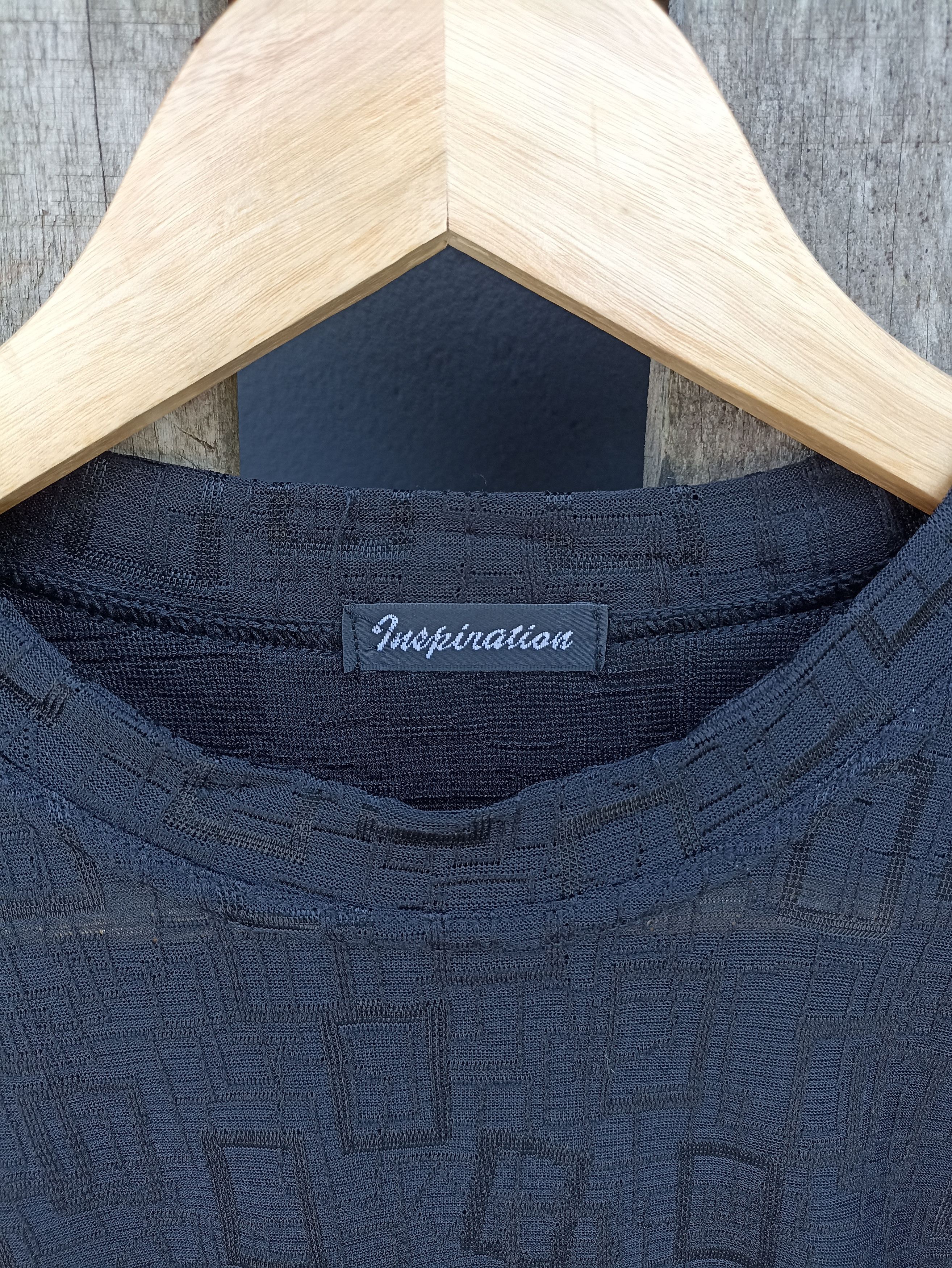 Issey Miyake × Japanese Brand Mesh Monogram Quater sleeve Size US M / EU 48-50 / 2 - 6 Thumbnail