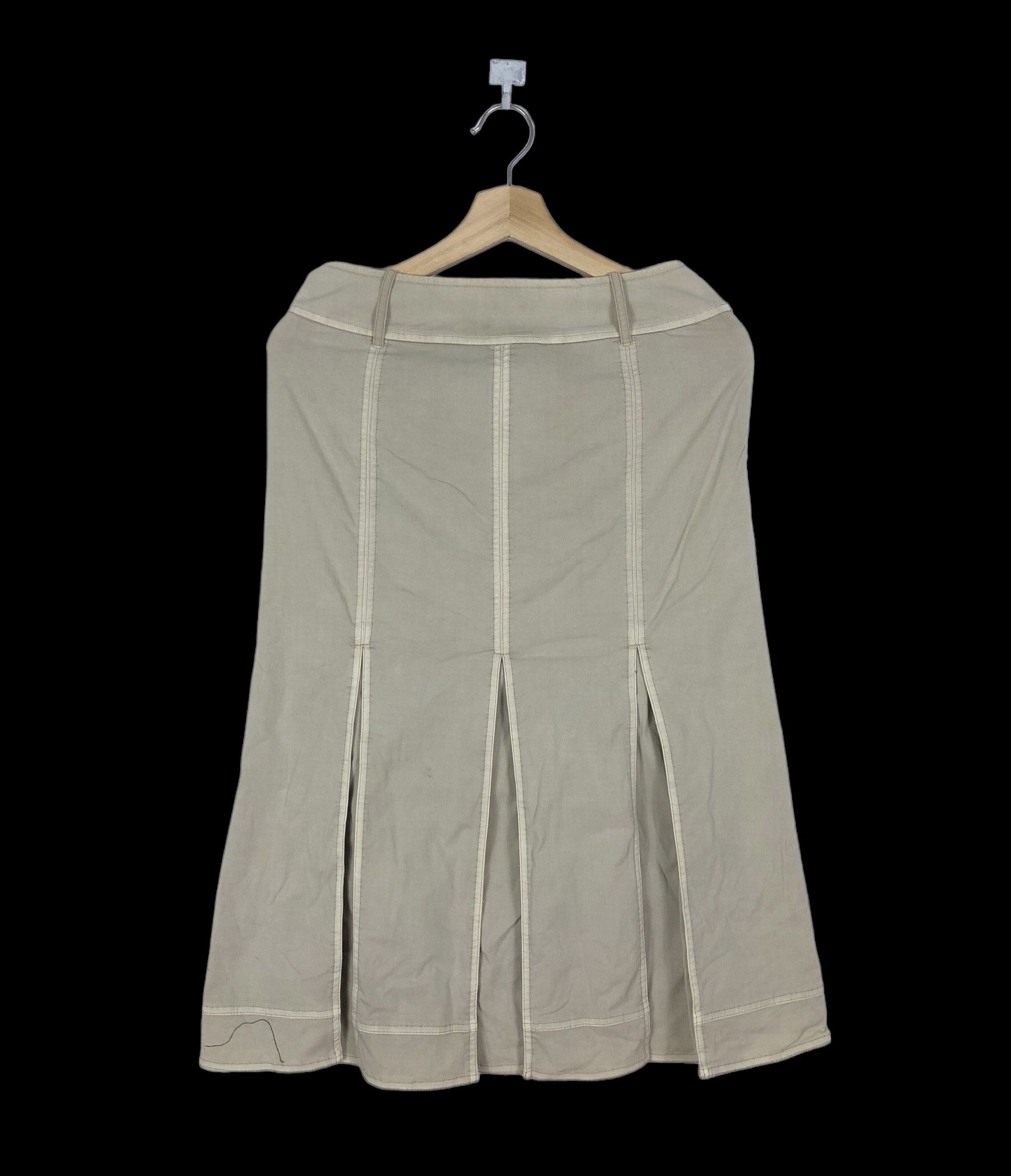 Hiroko Koshino Homme RARE🔥VINTAGE HIROKO KOSHINO BIS PLEATED SKIRT Size 27" / US 4 / IT 40 - 3 Thumbnail