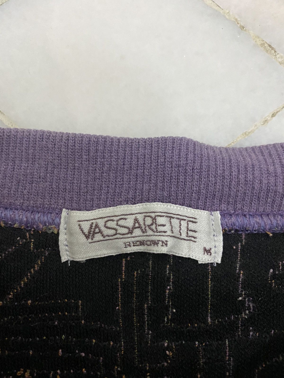 Beauty Beast × Japanese Brand × Vintage Vassarete Renown Multicolour Sweatshirt Size US M / EU 48-50 / 2 - 6 Thumbnail