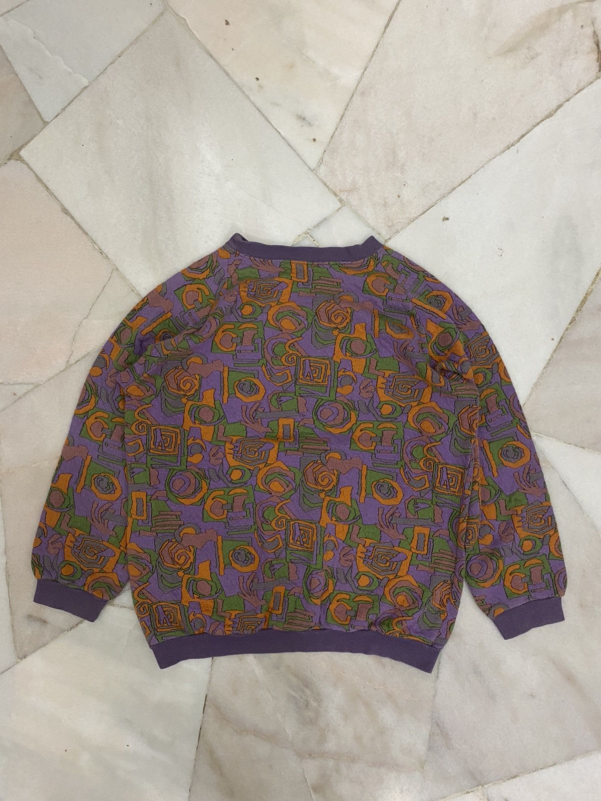 Beauty Beast × Japanese Brand × Vintage Vassarete Renown Multicolour Sweatshirt Size US M / EU 48-50 / 2 - 9 Thumbnail