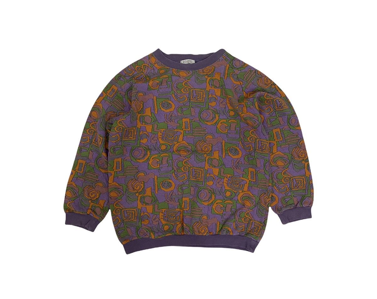 Beauty Beast × Japanese Brand × Vintage Vassarete Renown Multicolour Sweatshirt Size US M / EU 48-50 / 2 - 1 Thumbnail