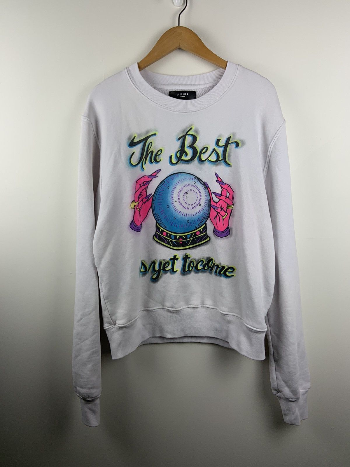 Amiri Crystal Ball Crewneck