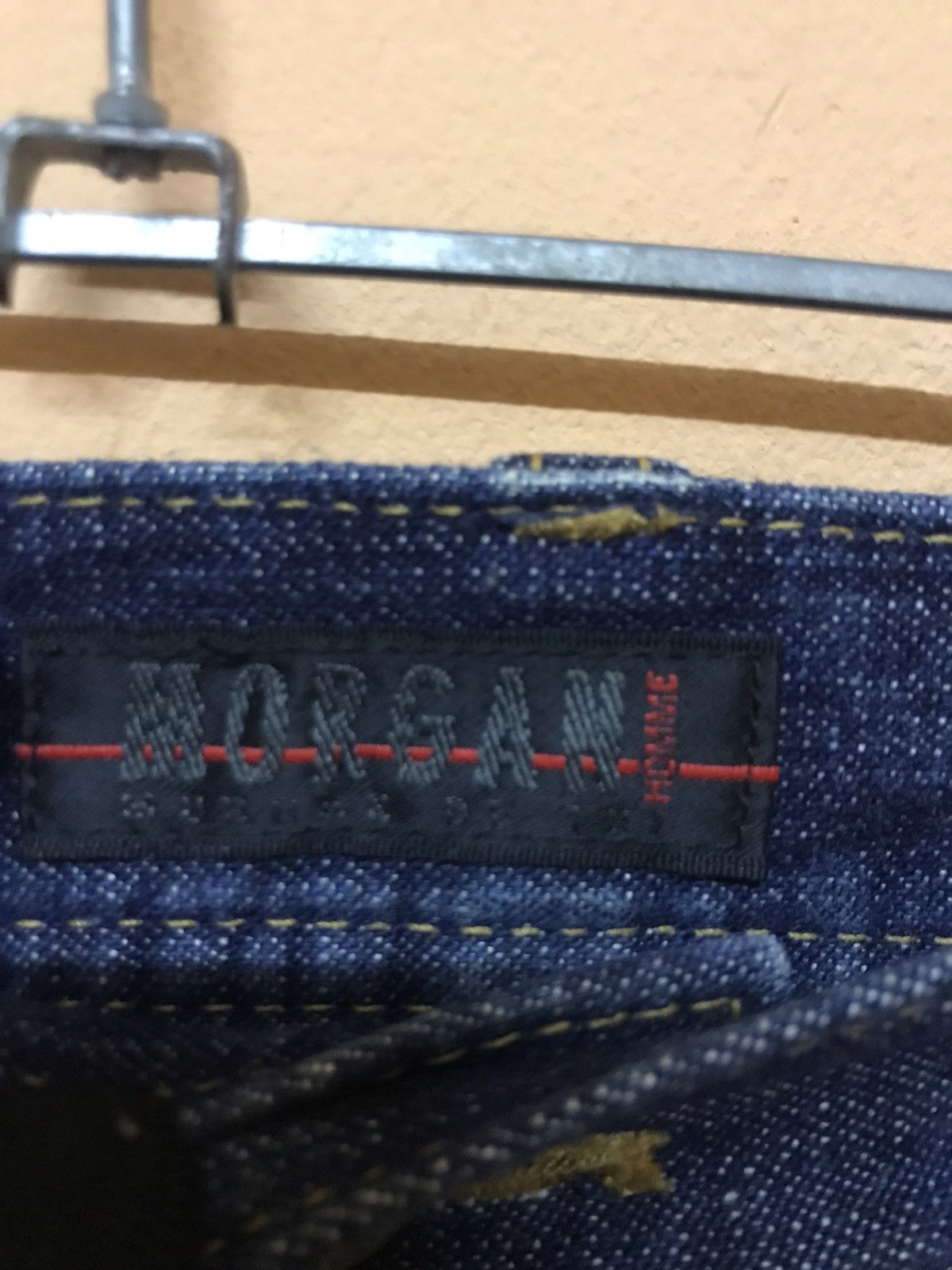 Japanese Brand × Morgan Homme ‼️MORGAN HOMME BOOTCUT DENIM ‼️NICE DESIGN Size US 36 / EU 52 - 4 Thumbnail