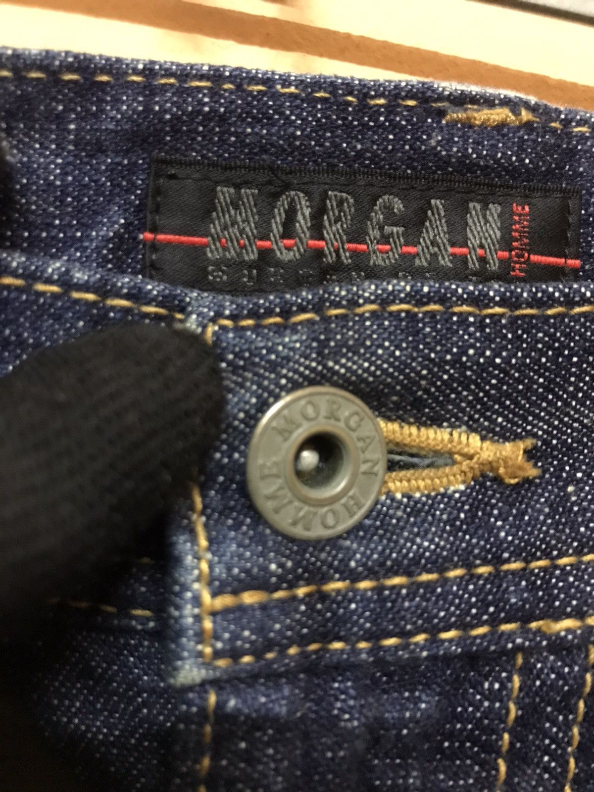 Japanese Brand × Morgan Homme ‼️MORGAN HOMME BOOTCUT DENIM ‼️NICE DESIGN Size US 36 / EU 52 - 3 Thumbnail