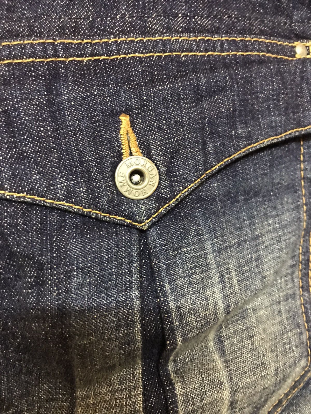 Japanese Brand × Morgan Homme ‼️MORGAN HOMME BOOTCUT DENIM ‼️NICE DESIGN Size US 36 / EU 52 - 8 Thumbnail