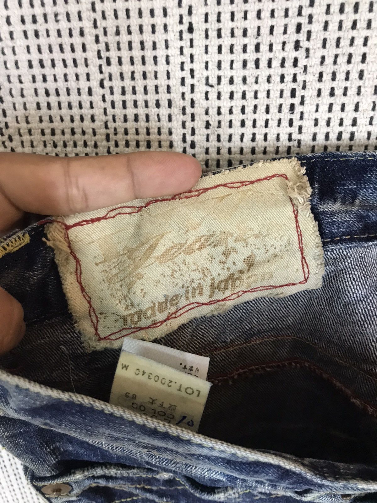 Japanese Brand × Seditionaries ‼️MADE IN JAPAN VINTAGE BLUE WAY FLARE DENIM‼️ Size US 34 / EU 50 - 9 Thumbnail