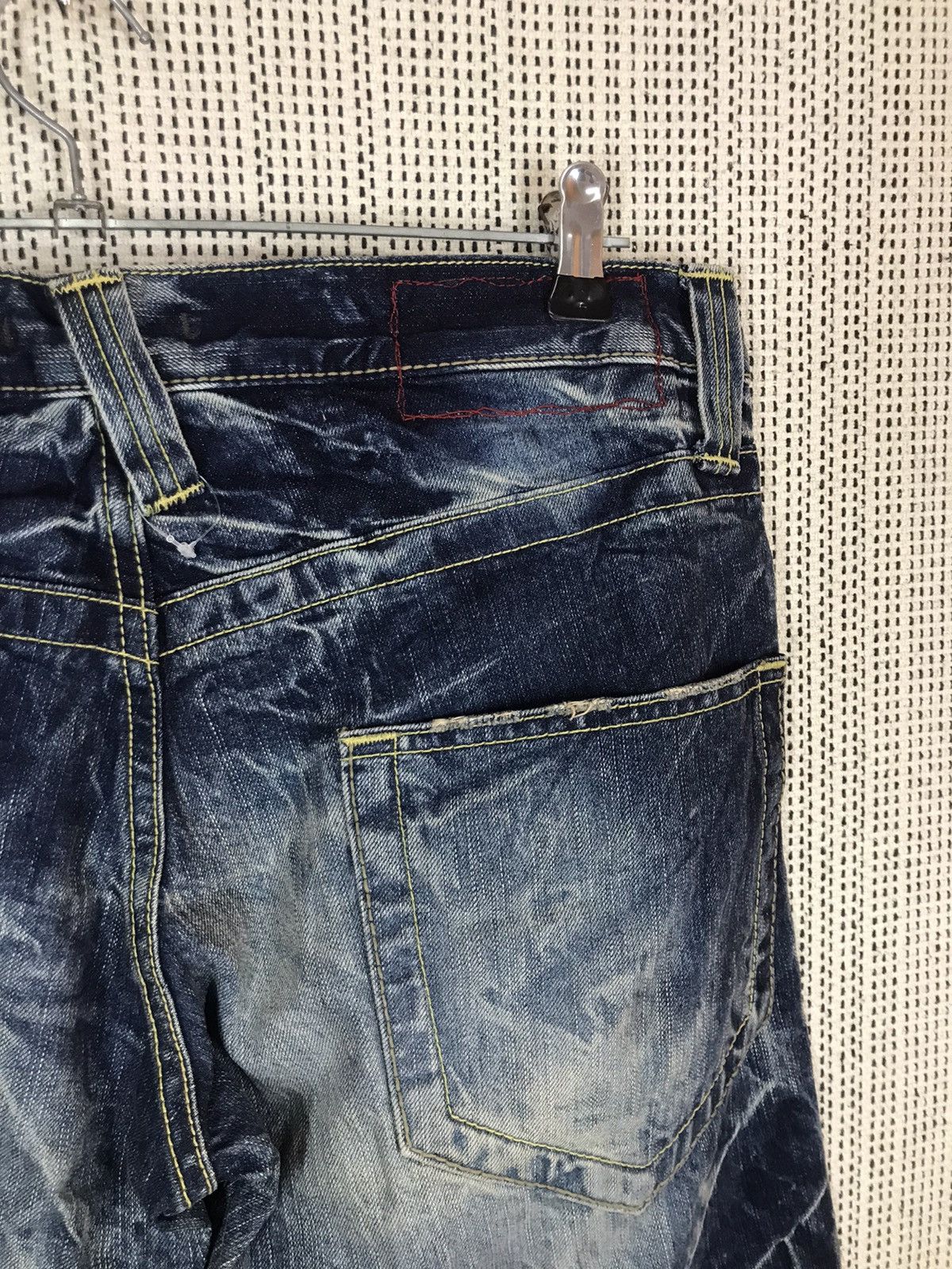Japanese Brand × Seditionaries ‼️MADE IN JAPAN VINTAGE BLUE WAY FLARE DENIM‼️ Size US 34 / EU 50 - 8 Thumbnail