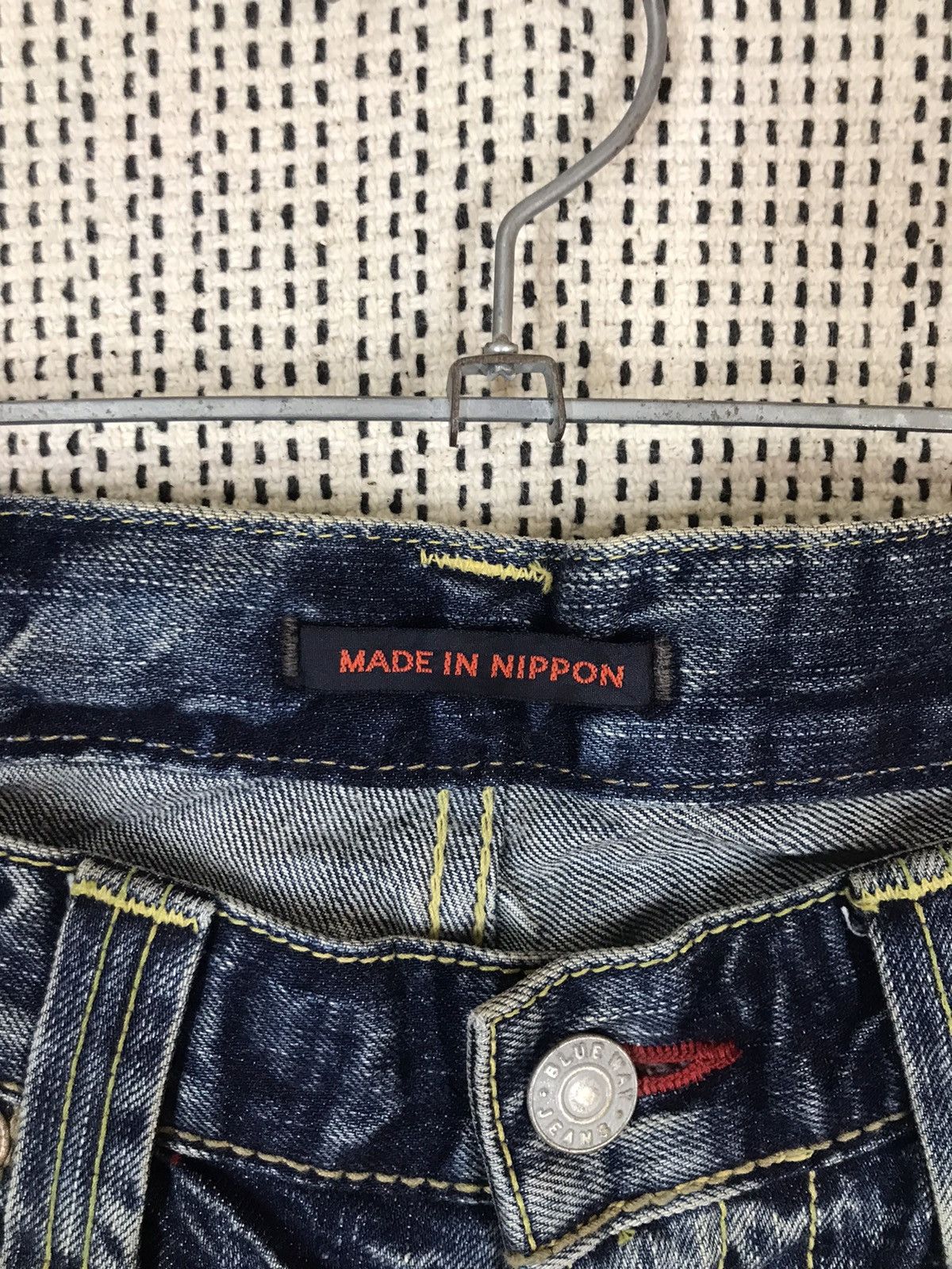 Japanese Brand × Seditionaries ‼️MADE IN JAPAN VINTAGE BLUE WAY FLARE DENIM‼️ Size US 34 / EU 50 - 4 Thumbnail