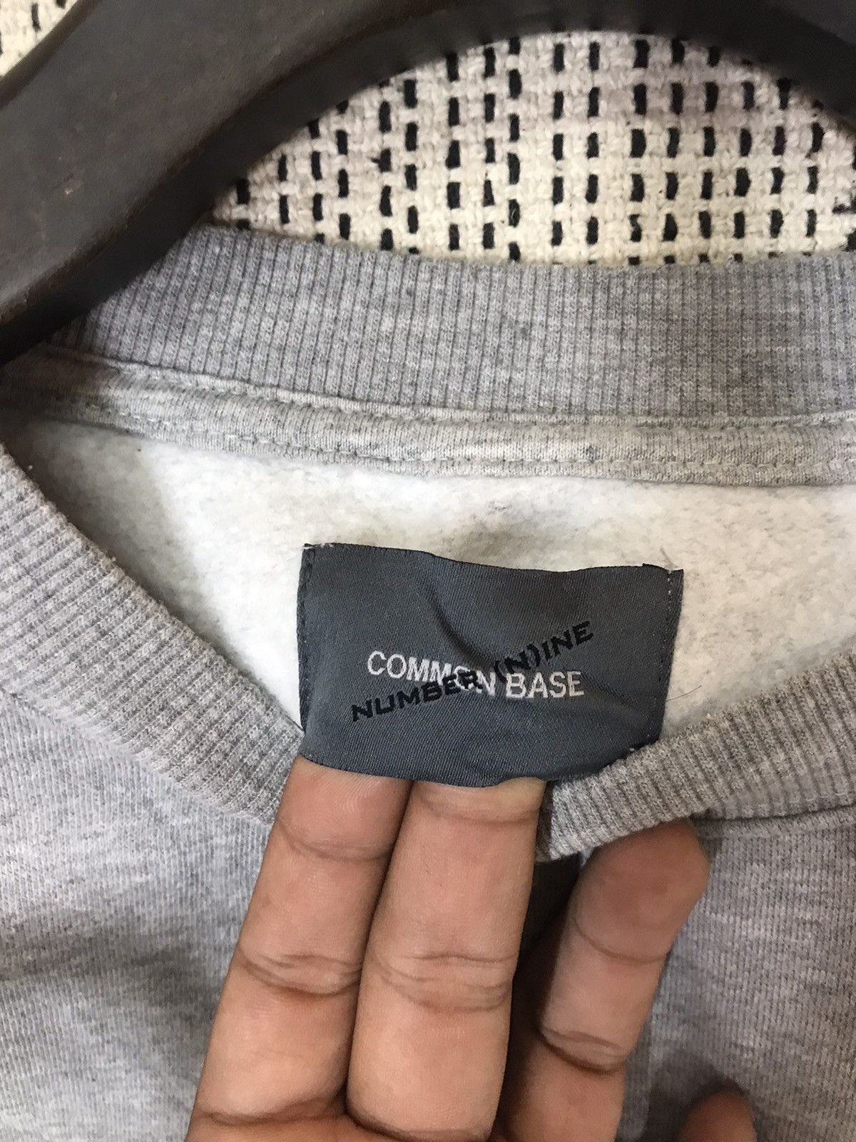 Japanese Brand ‼️NUMBER (N)INE x COMMON BASE SWEATSHIRT BIGSIZE XL‼️ Size US L / EU 52-54 / 3 - 5 Thumbnail