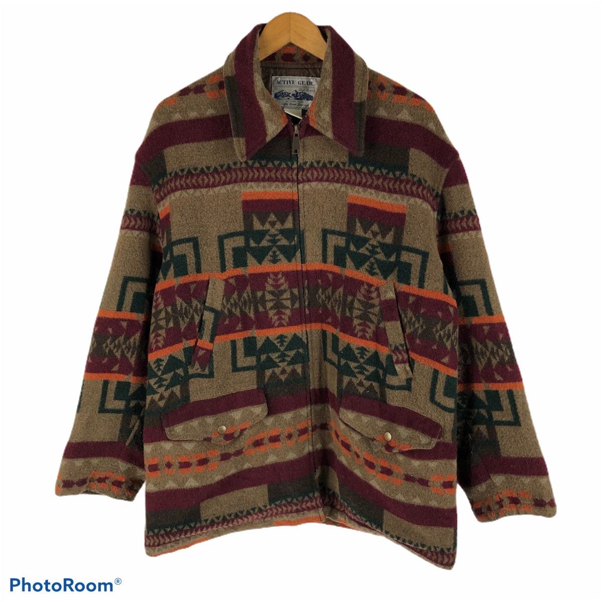 Japanese Brand 🔥ACTIVE GEAR NAVAJO NATIVE OUTDOOR Size US L / EU 52-54 / 3 - 3 Thumbnail