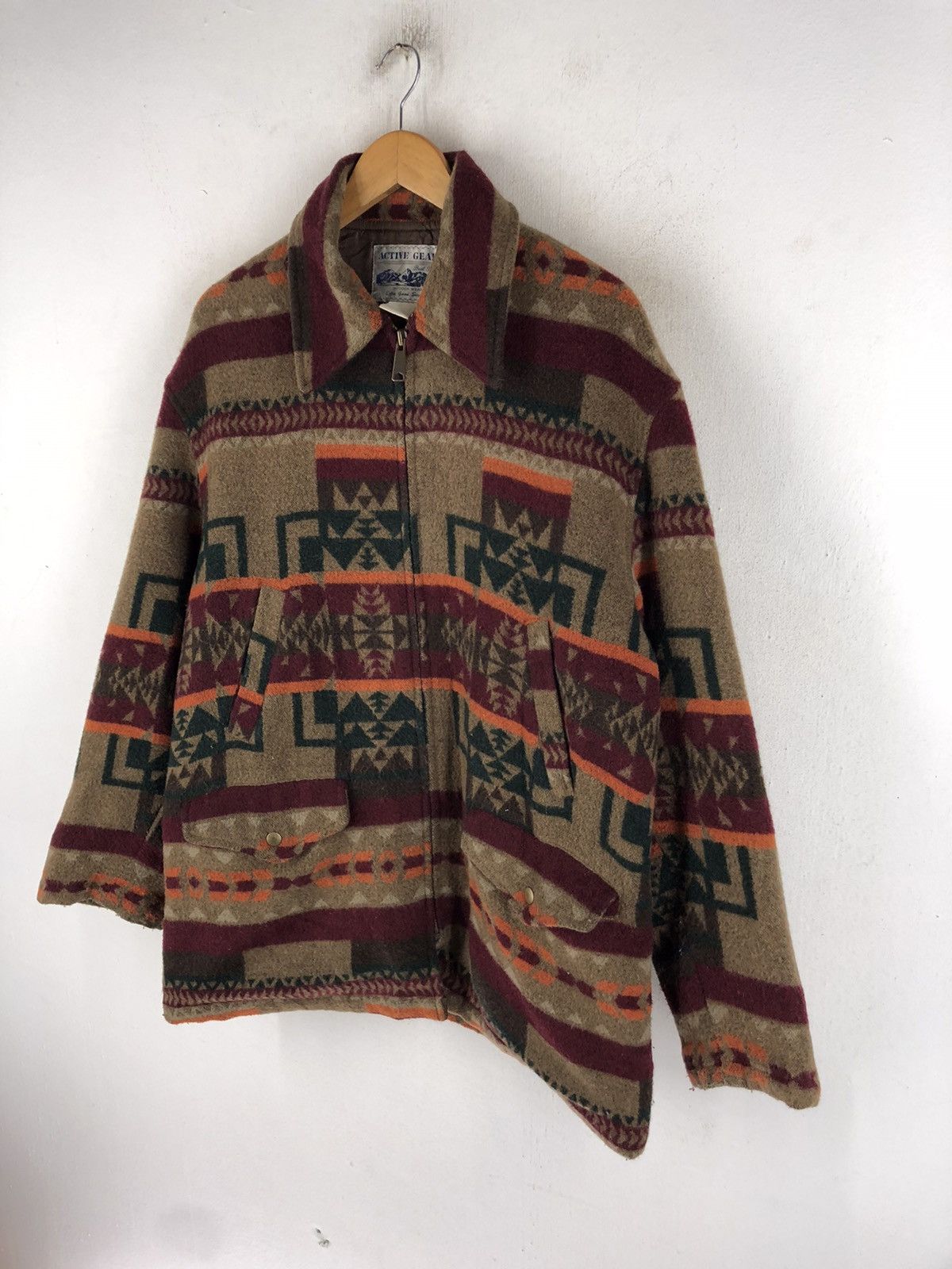 Japanese Brand 🔥ACTIVE GEAR NAVAJO NATIVE OUTDOOR Size US L / EU 52-54 / 3 - 6 Thumbnail