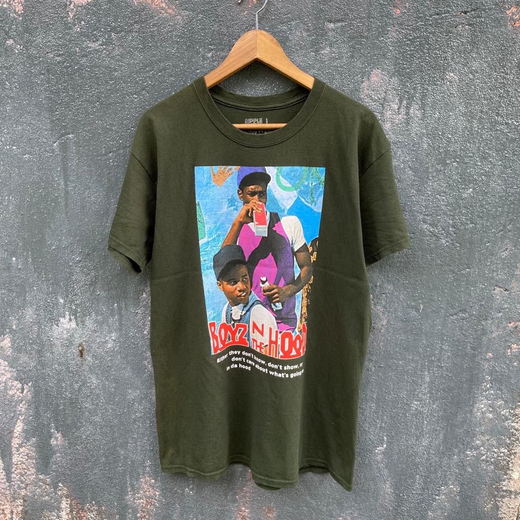 image of Thrashed Faded Boyz N The Hood Movie Tee, Men's (Size Large)