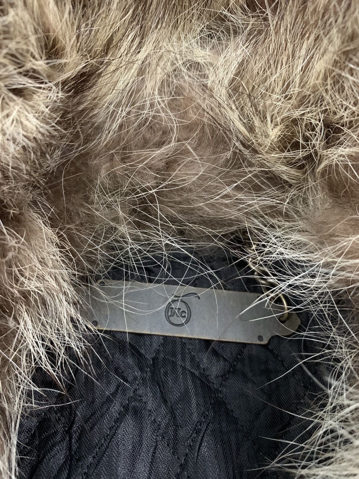 Alexander McQueen × If Six Was Nine × Le Grande Bleu (L.G.B.) MCQ Alexander Mcquen Racoon Fur Cargo Jacket Size US S / EU 44-46 / 1 - 7 Thumbnail