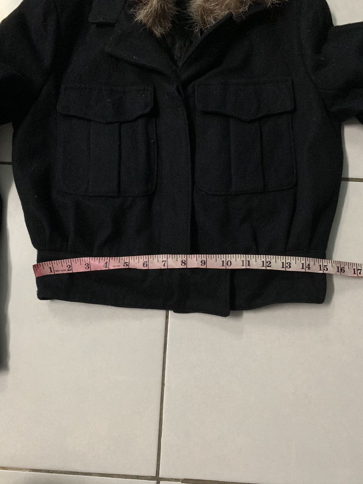 Alexander McQueen × If Six Was Nine × Le Grande Bleu (L.G.B.) MCQ Alexander Mcquen Racoon Fur Cargo Jacket Size US S / EU 44-46 / 1 - 15 Thumbnail