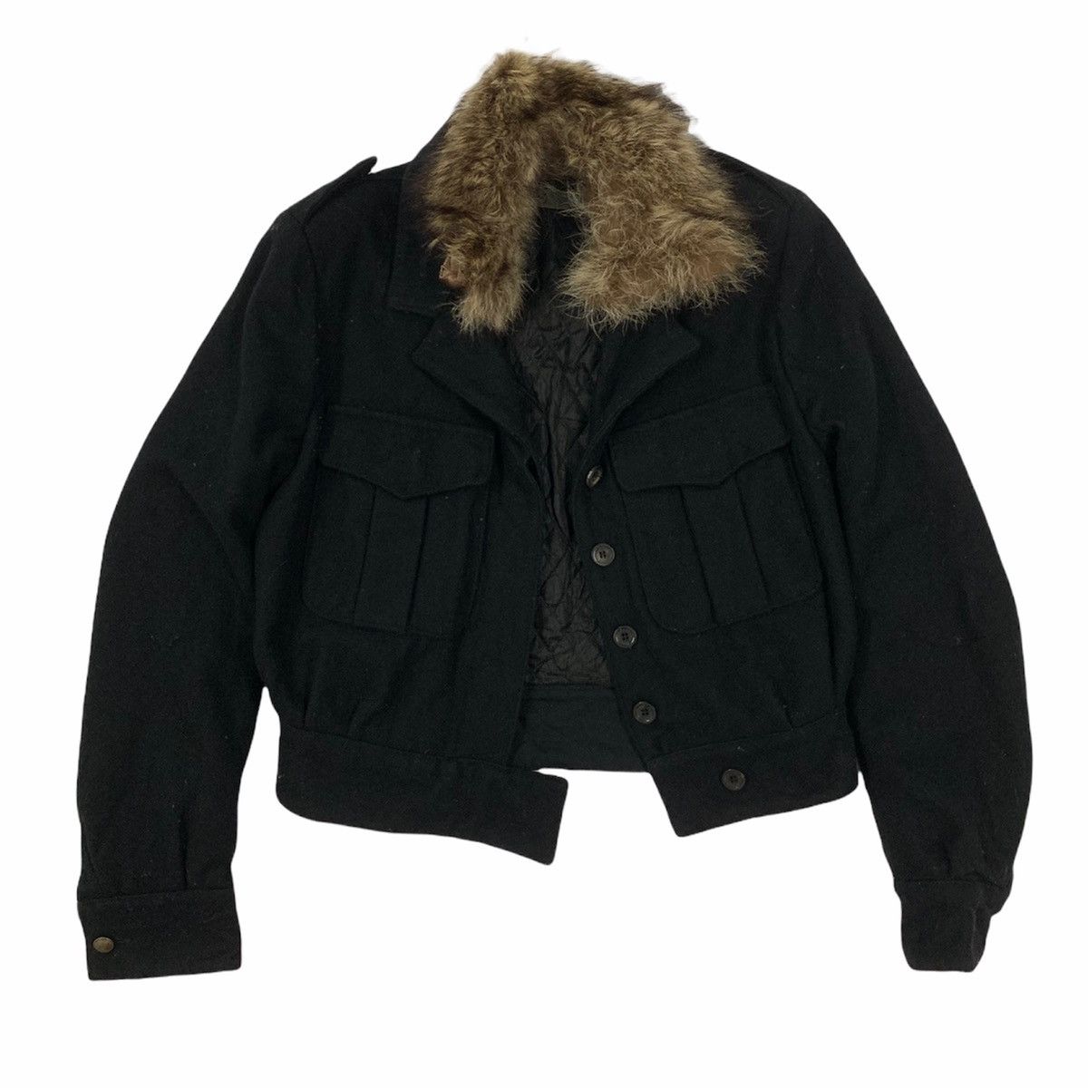Alexander McQueen × If Six Was Nine × Le Grande Bleu (L.G.B.) MCQ Alexander Mcquen Racoon Fur Cargo Jacket Size US S / EU 44-46 / 1 - 1 Thumbnail