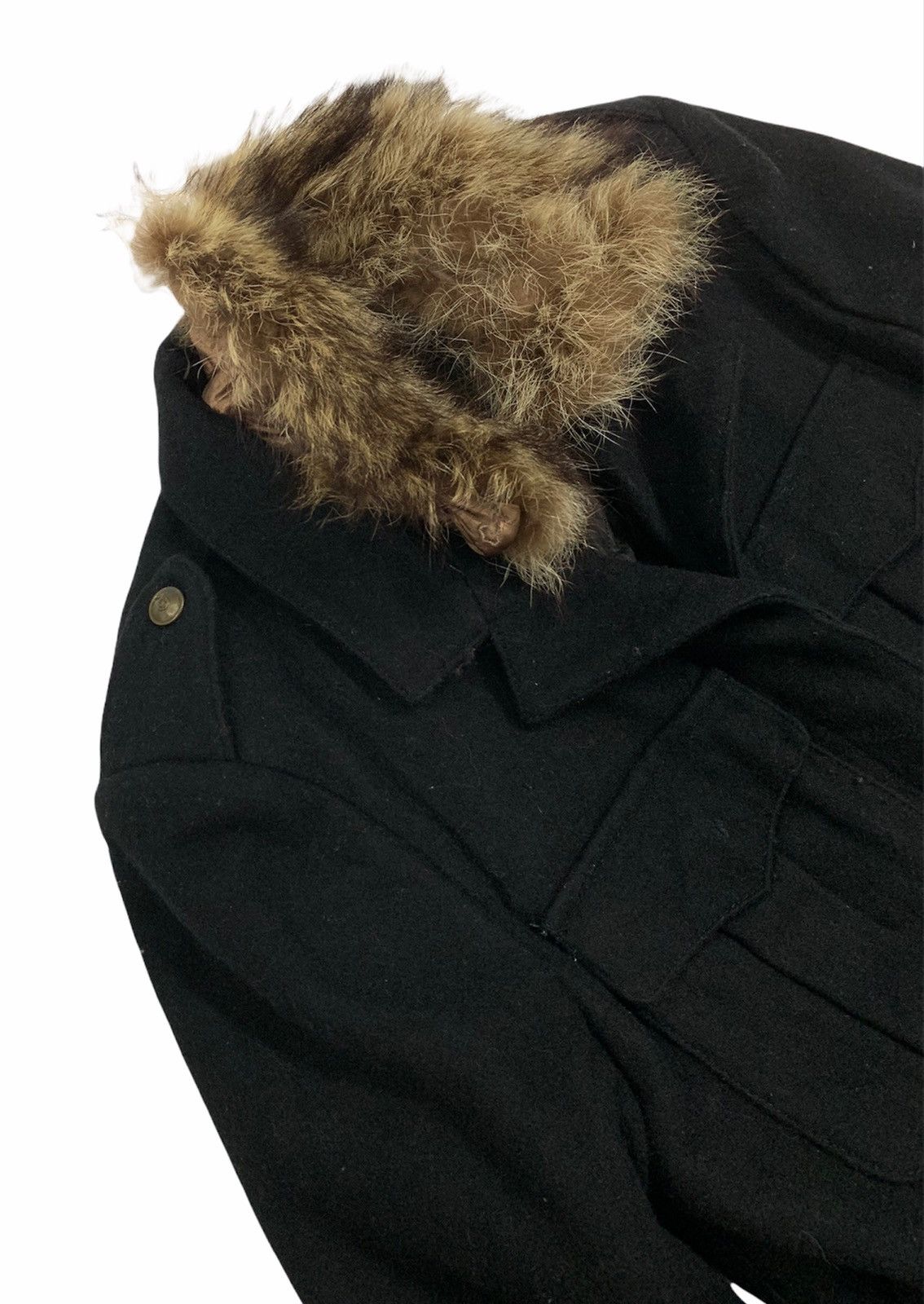 Alexander McQueen × If Six Was Nine × Le Grande Bleu (L.G.B.) MCQ Alexander Mcquen Racoon Fur Cargo Jacket Size US S / EU 44-46 / 1 - 3 Thumbnail