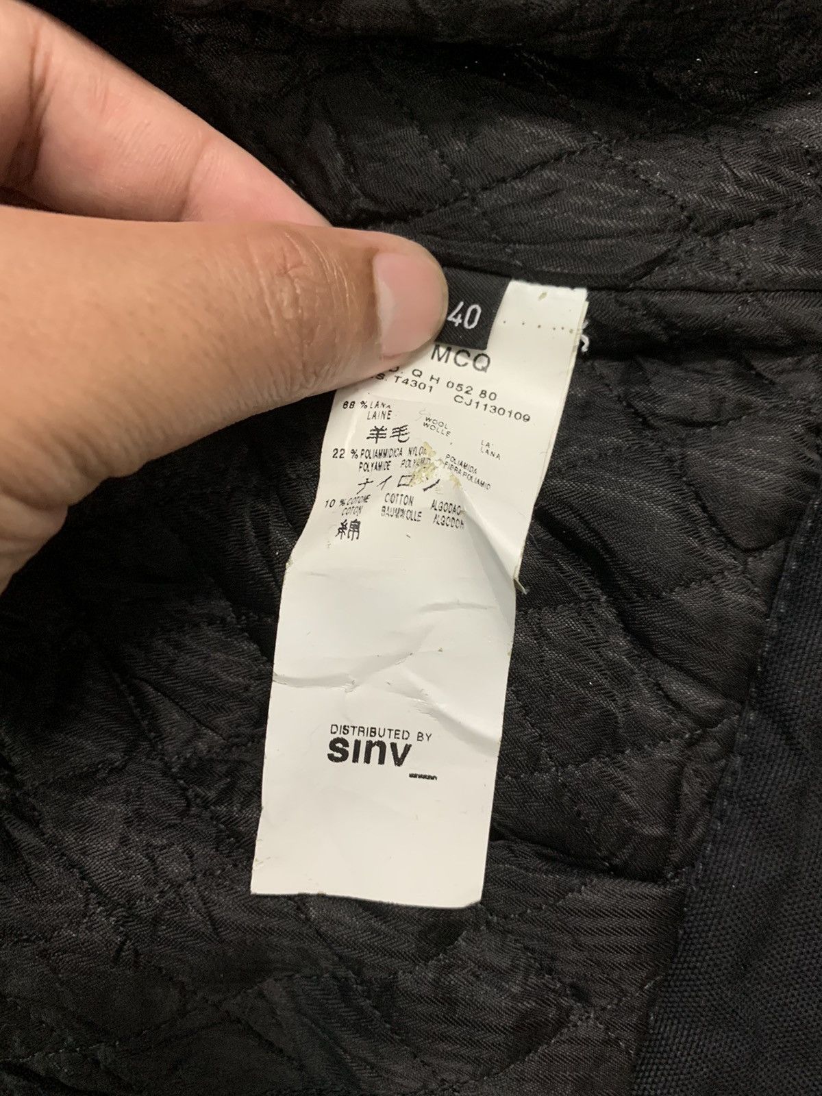 Alexander McQueen × If Six Was Nine × Le Grande Bleu (L.G.B.) MCQ Alexander Mcquen Racoon Fur Cargo Jacket Size US S / EU 44-46 / 1 - 11 Thumbnail