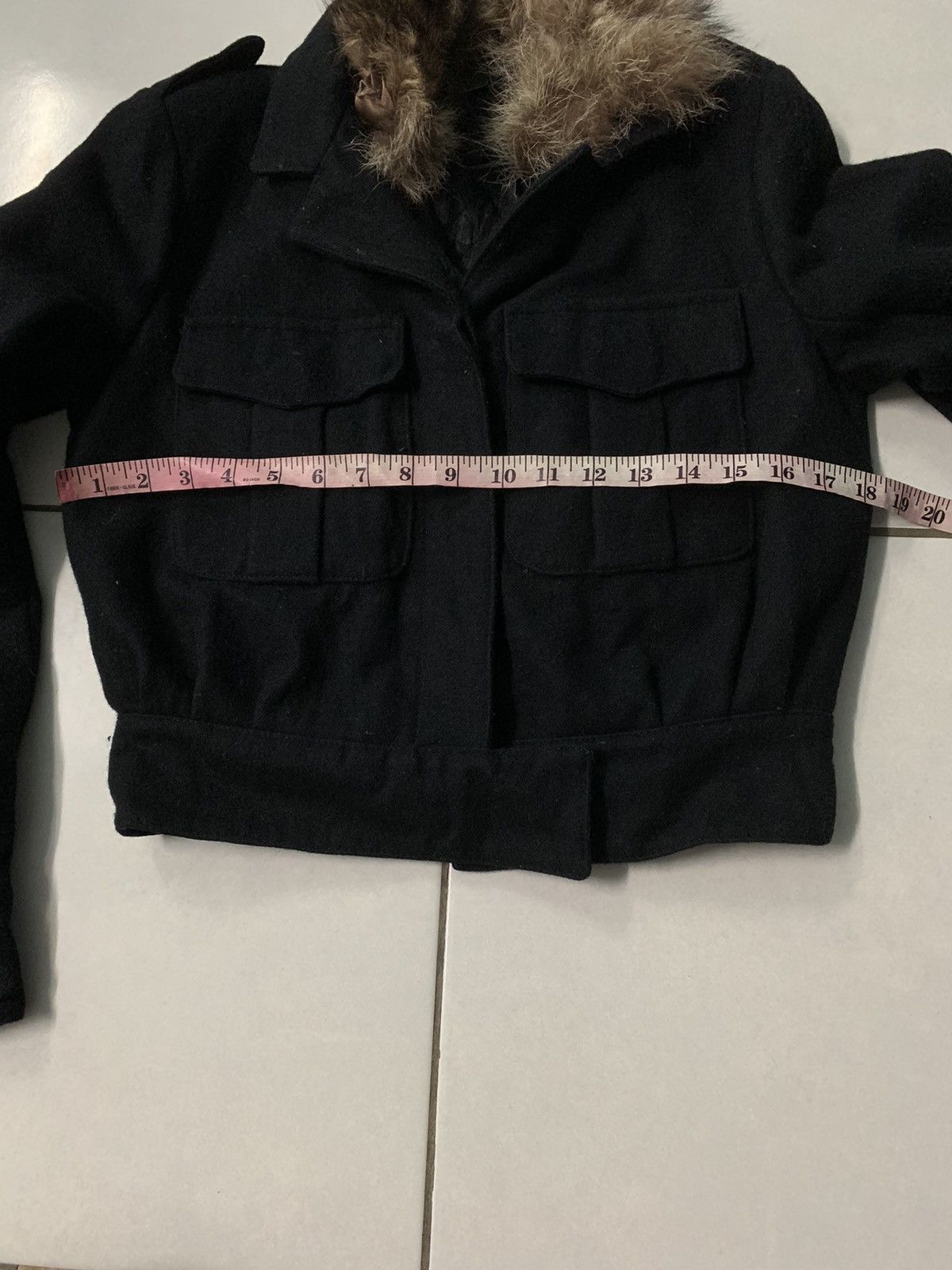 Alexander McQueen × If Six Was Nine × Le Grande Bleu (L.G.B.) MCQ Alexander Mcquen Racoon Fur Cargo Jacket Size US S / EU 44-46 / 1 - 14 Thumbnail